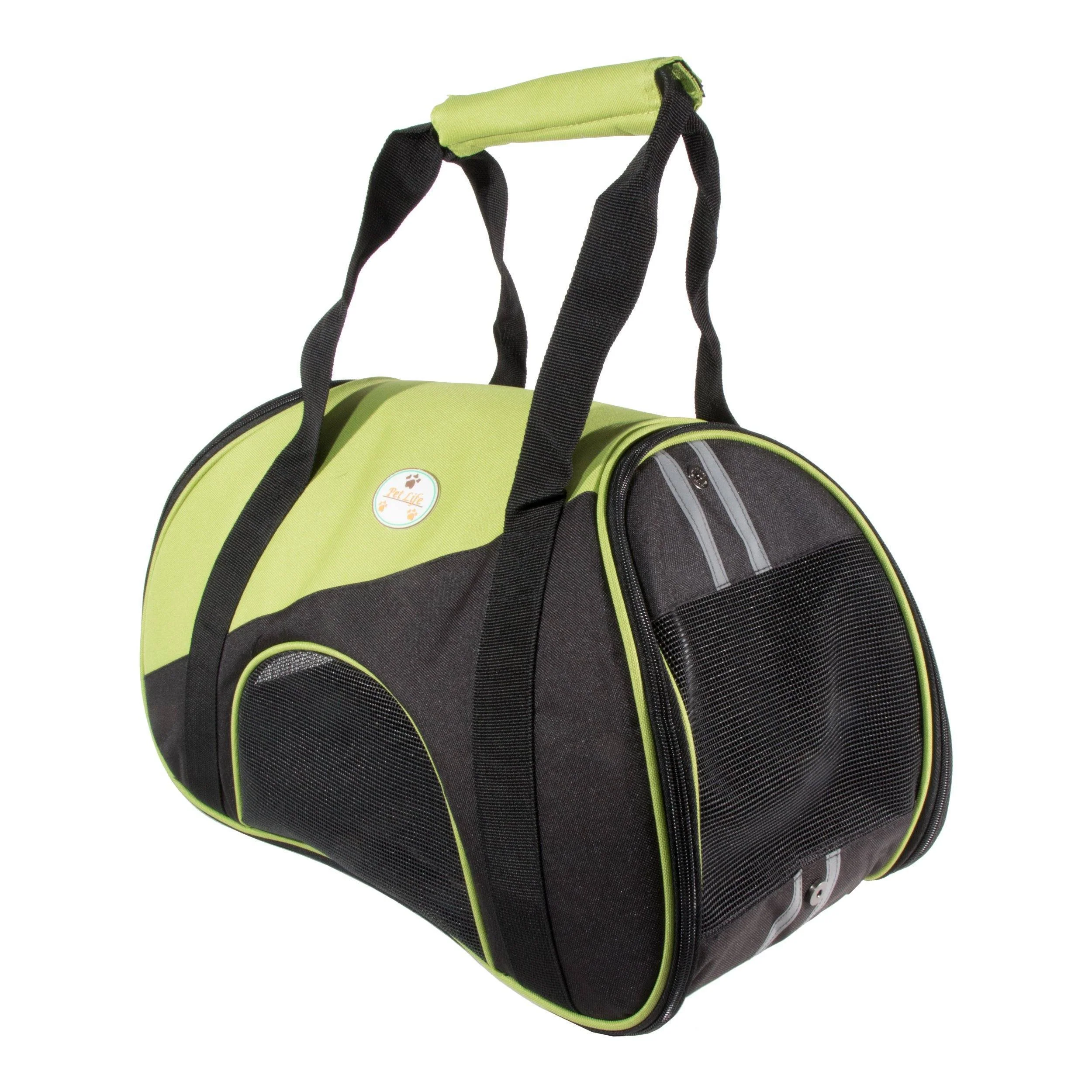 Pet Life ® 'Zip-N-Go' Airline Approved Contoured Fashion Designer Pet Dog Carrier - Image 9