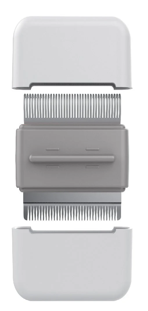 Pet Life ® 'Zipocket' 2-in-1 Underake and Stainless Steel Travel Grooming Pet Comb - Image 11