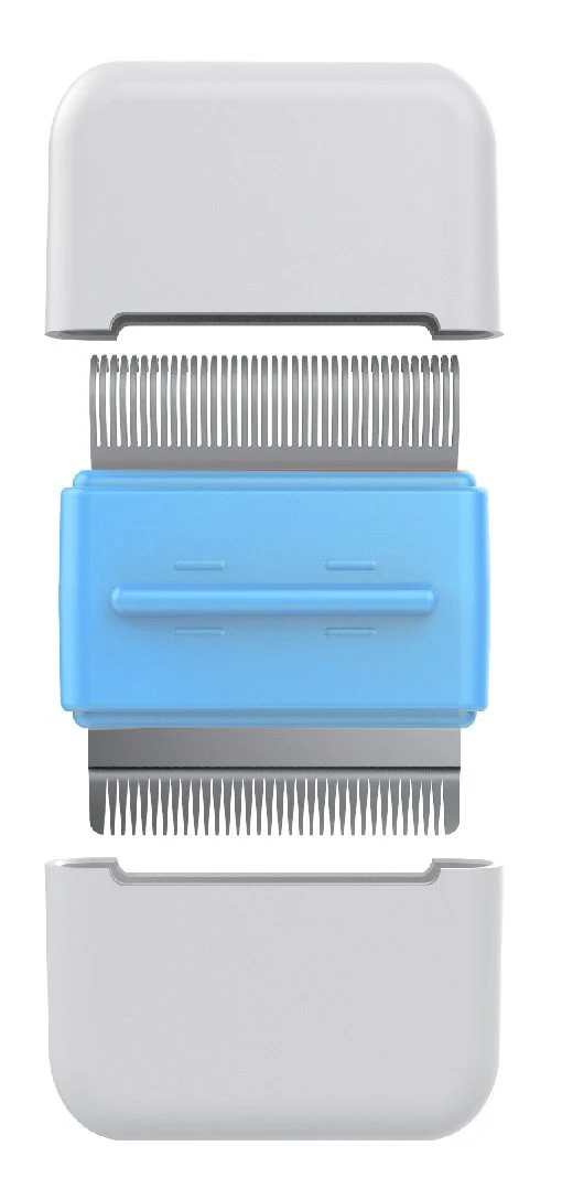 Pet Life ® 'Zipocket' 2-in-1 Underake and Stainless Steel Travel Grooming Pet Comb - Image 13