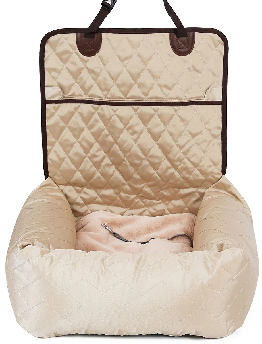Pet Life ®'Pawtrol' Dual Converting Travel Safety Carseat and Pet Bed - Image 7