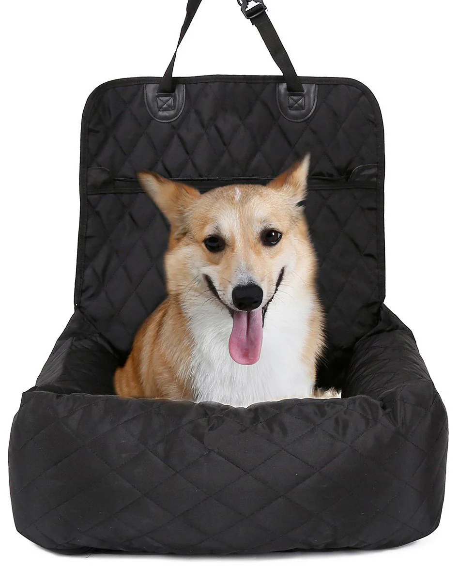 Pet Life ®'Pawtrol' Dual Converting Travel Safety Carseat and Pet Bed - Image 9
