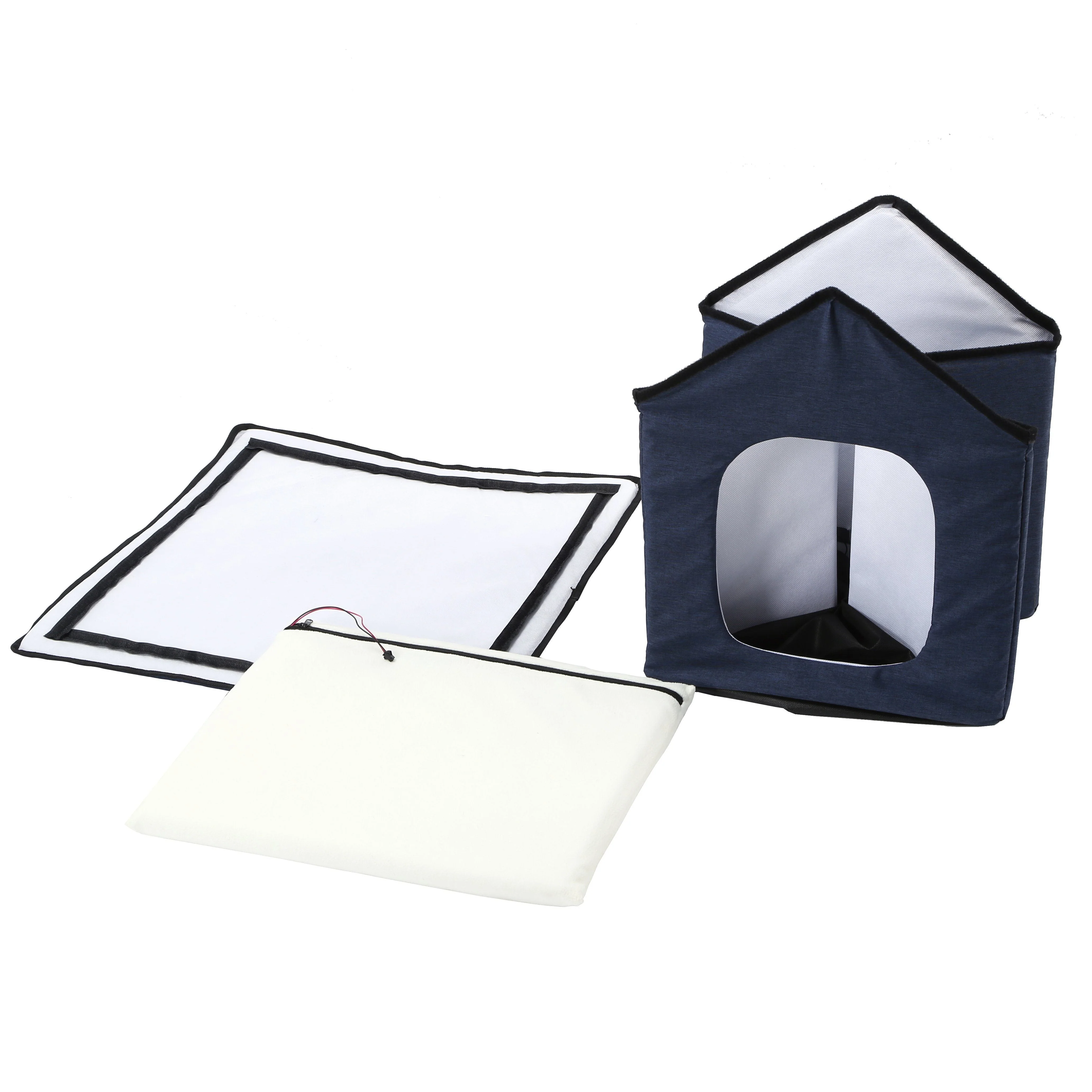 Pet Life 'Hush Puppy' Collapsible Electronic Heating and Cooling Smart Pet House - Image 19