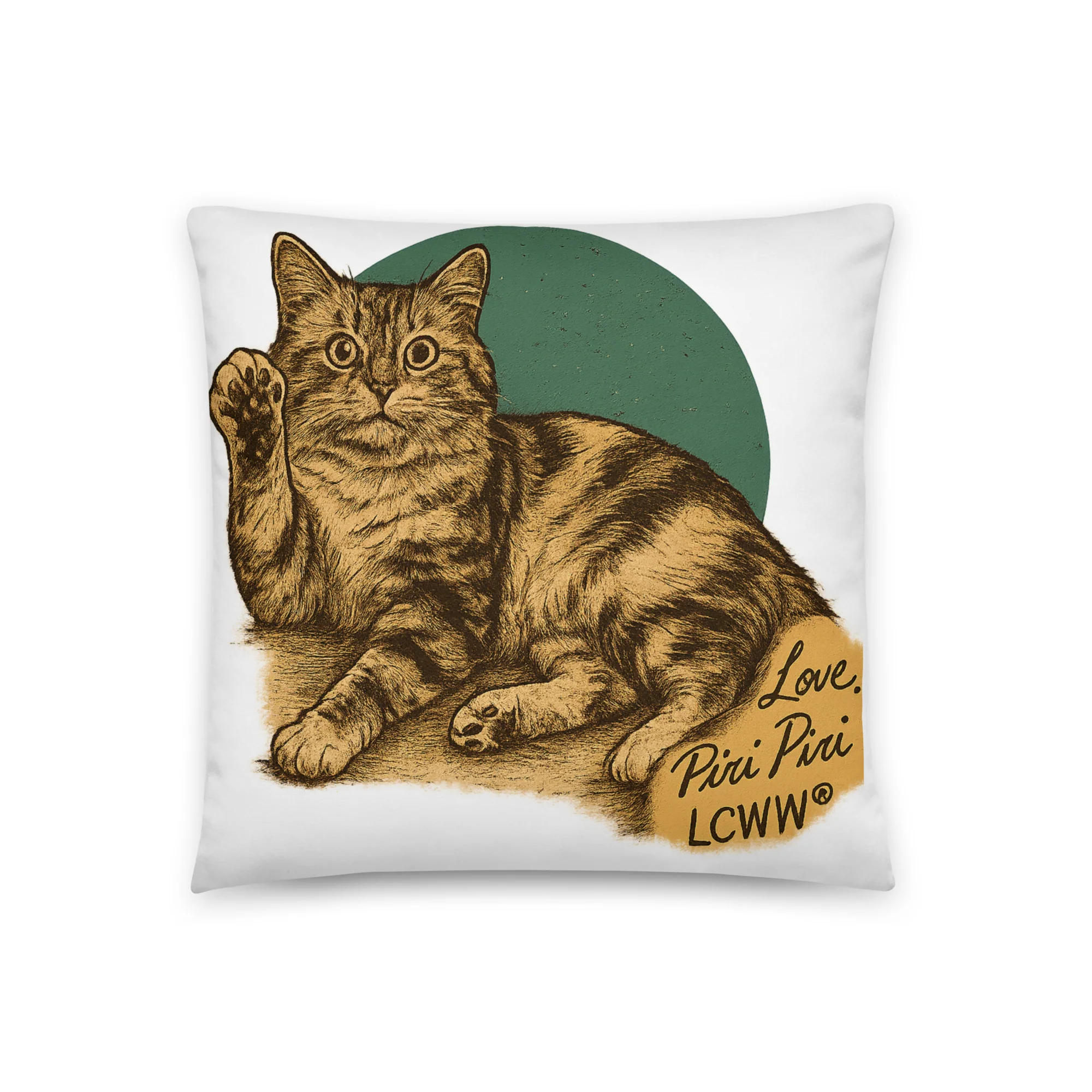 Piri Piri the Paw-Five Lady – Pillow
