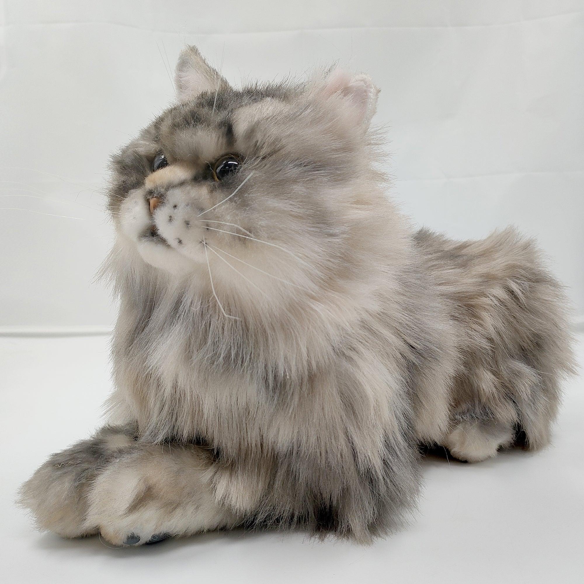 Plush Grey and Black Cat MADE-TO-ORDER - Image 5