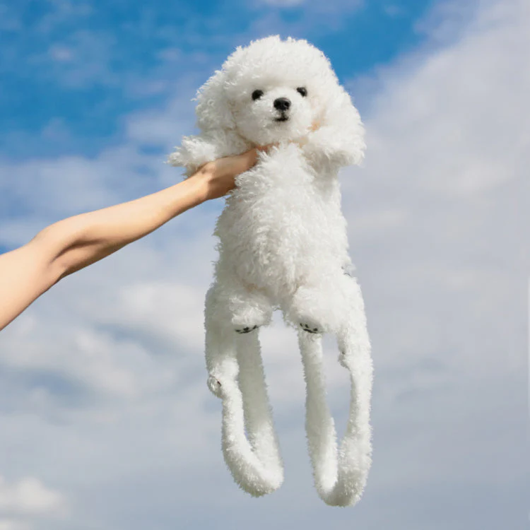Poodle Dog Backpack – Plush Puppy Bag for Daily Use - Image 6