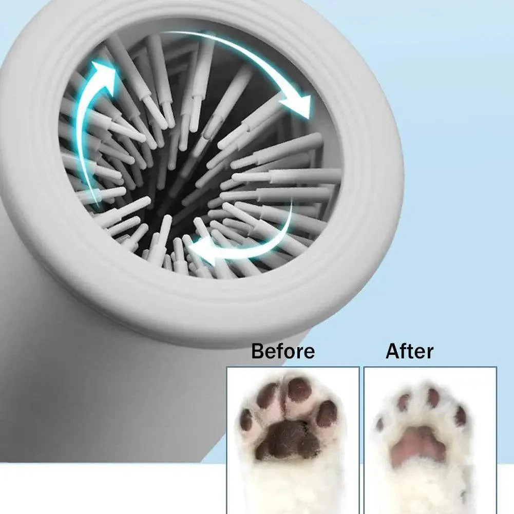 Portable Dog Paw Washer Automatic Pet Paw Cleaner Electric Paw Massager USB Rechargeable Designed for Small to Medium Dogs Cats - Image 4