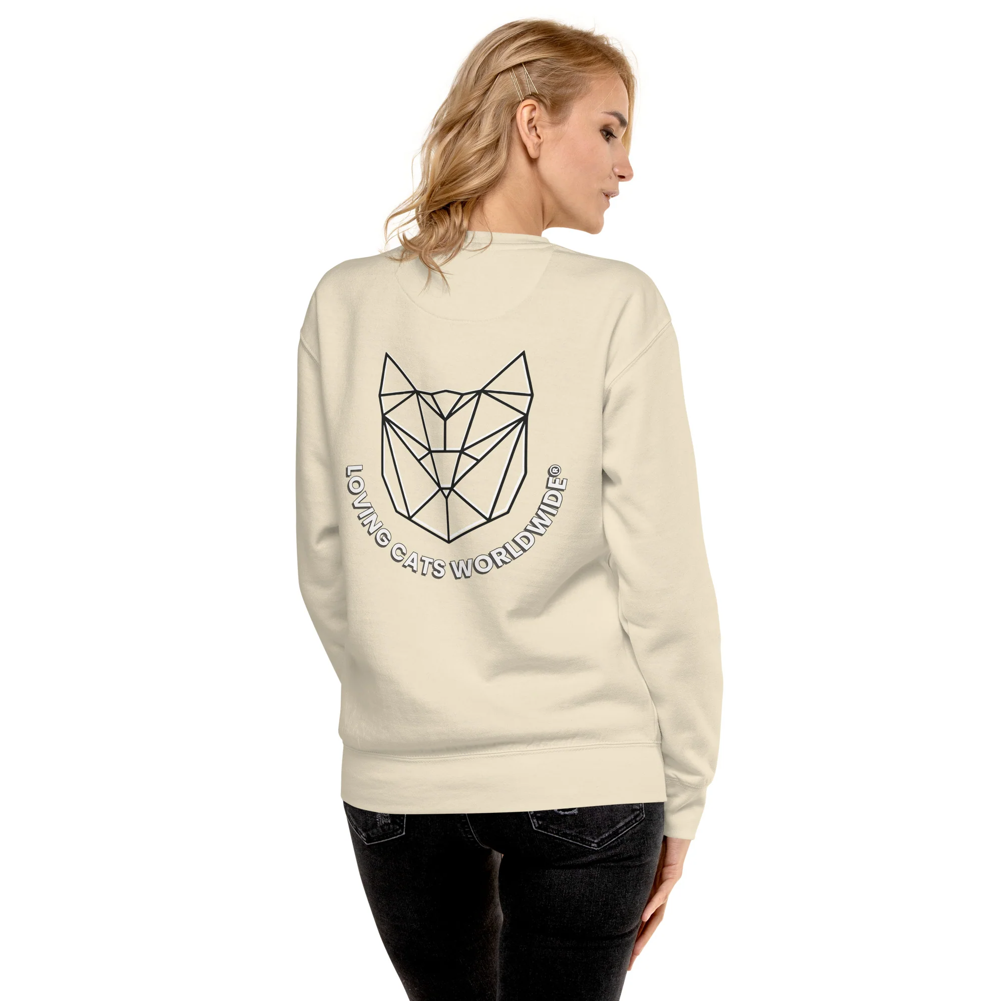 Premium Embroidered Chonky Cat Sweatshirt – Oh Lawd, Luxe Comin’ - Image 13