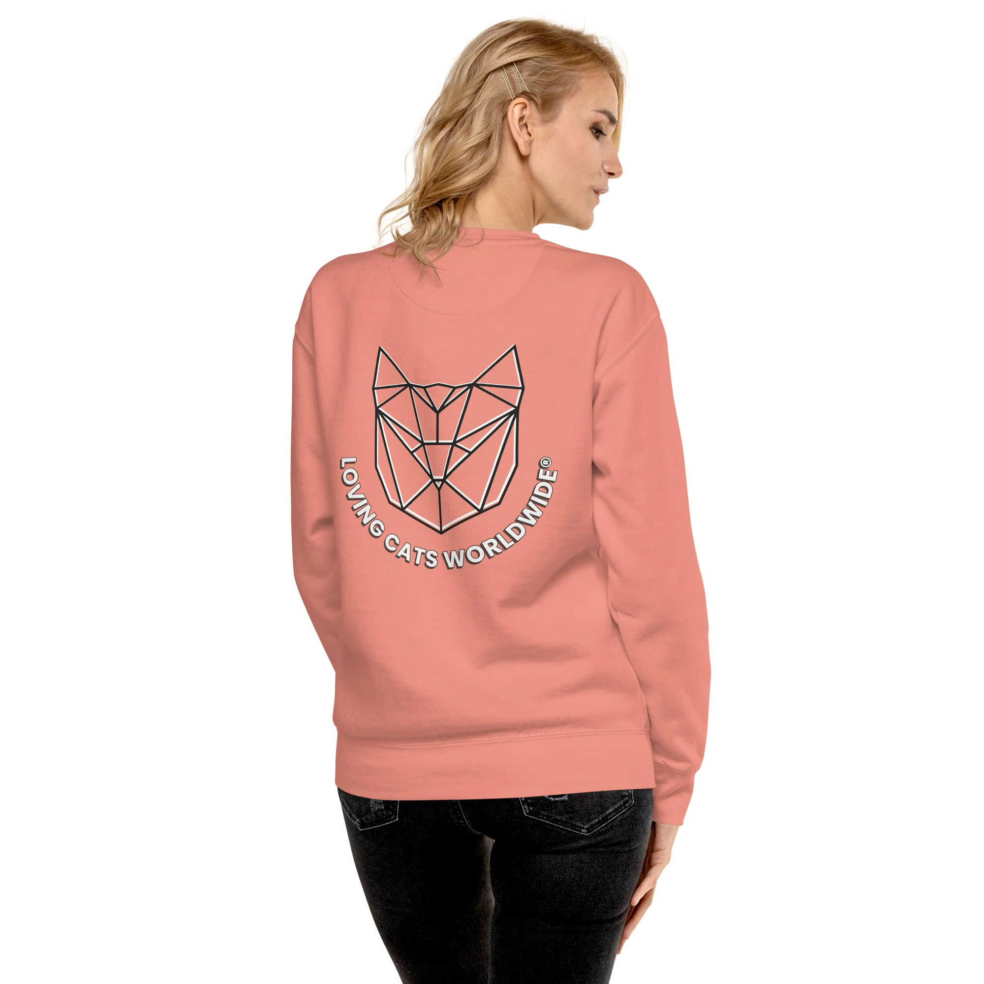 Premium Embroidered Chonky Cat Sweatshirt – Oh Lawd, Luxe Comin’ - Image 8