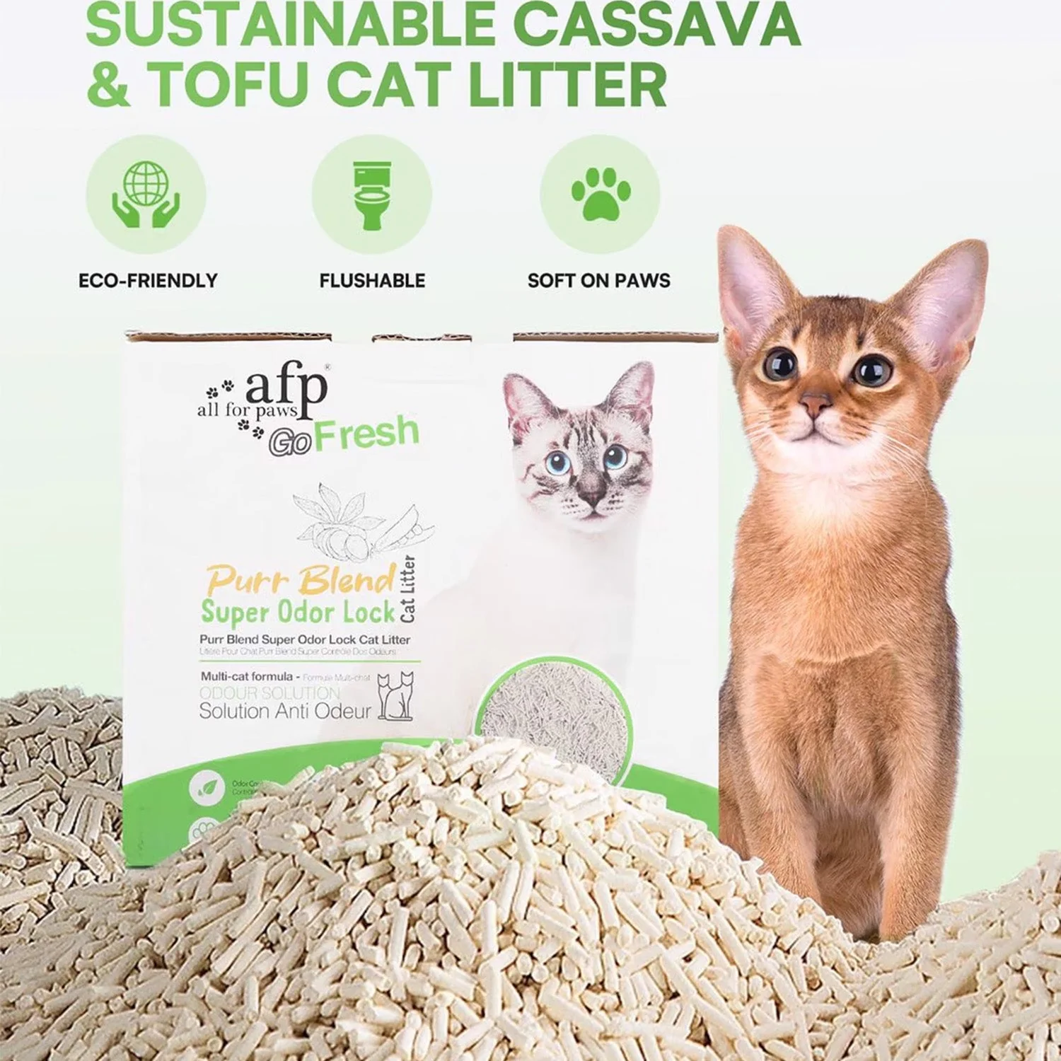 Purr-Blend Super Odor Lock Cat Litter - 4.5kg (2 X 2.25kg) - Image 5
