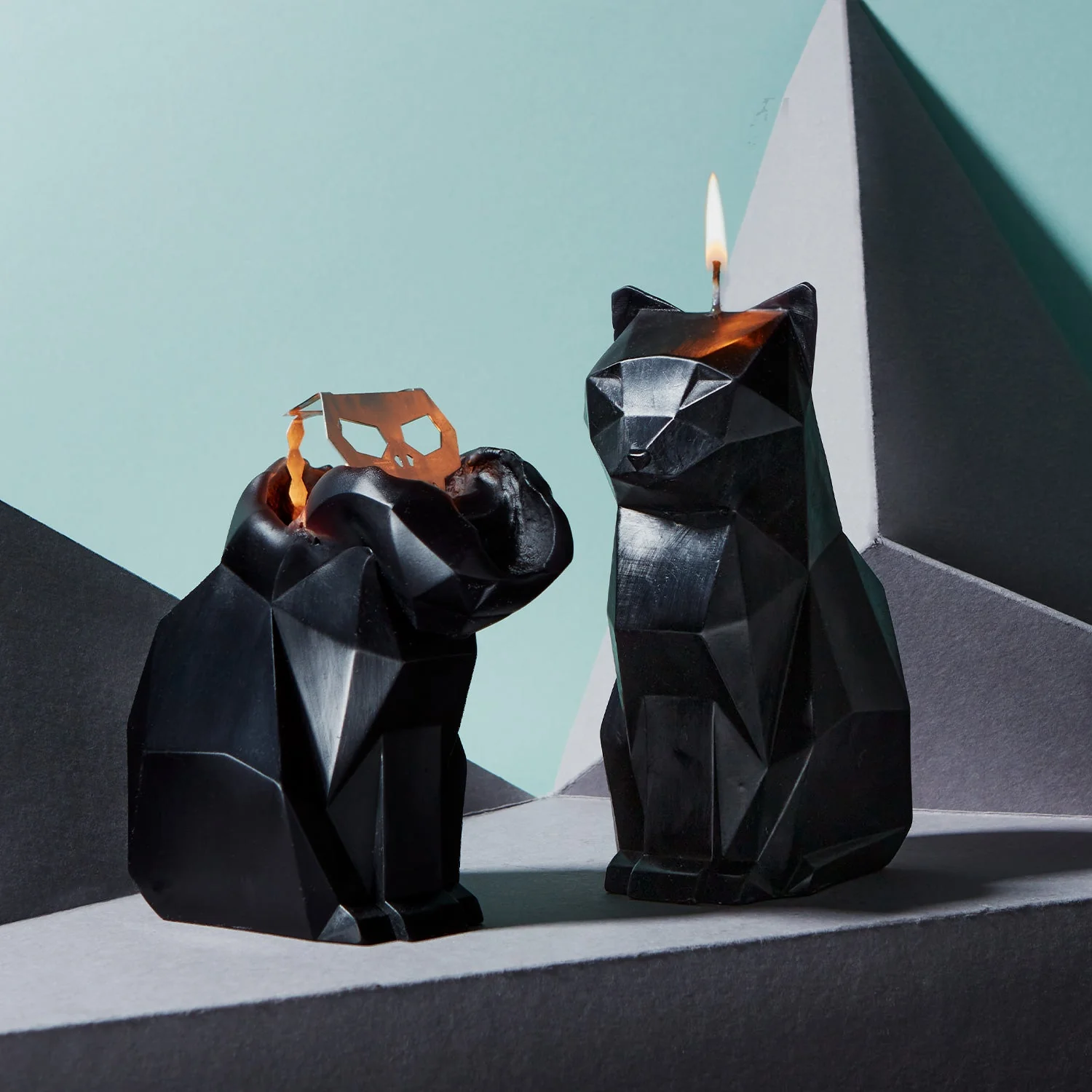 PyroPet Kisa Cat Candle - Black - Image 5