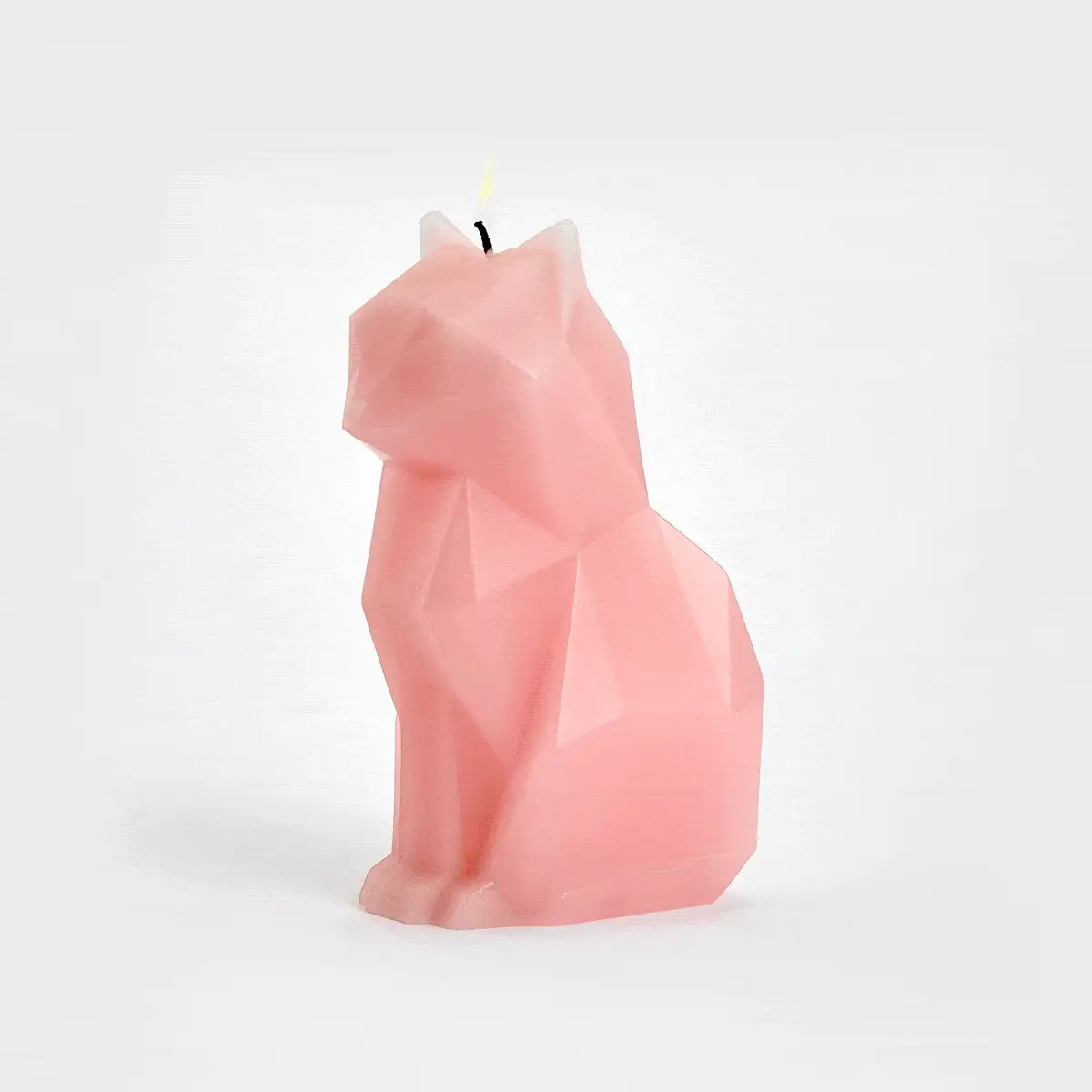 PyroPet Kisa Cat Candle - Light Pink - Image 3