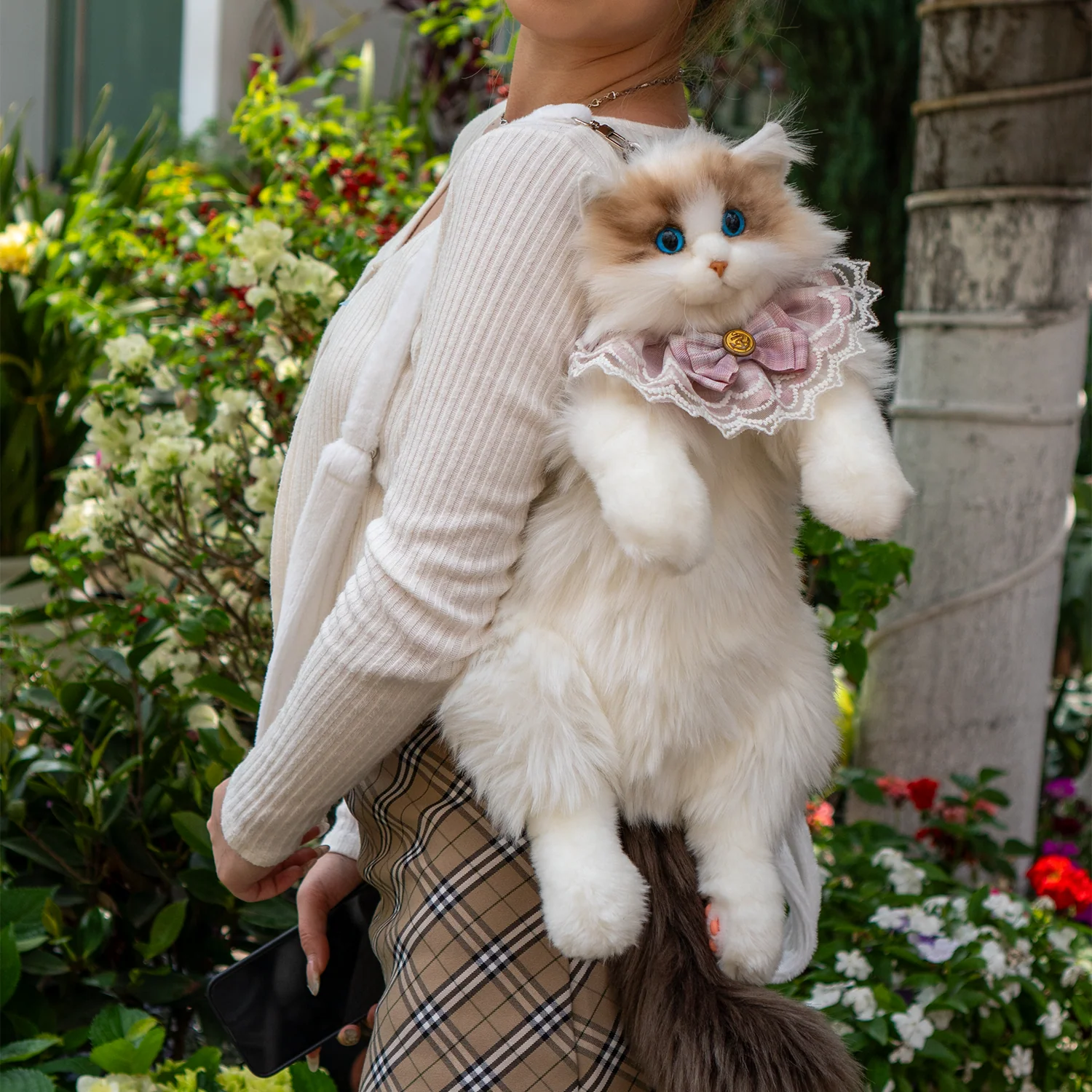 Ragdoll Cat Backpack – Cozy Companion for Travel & School - Image 4