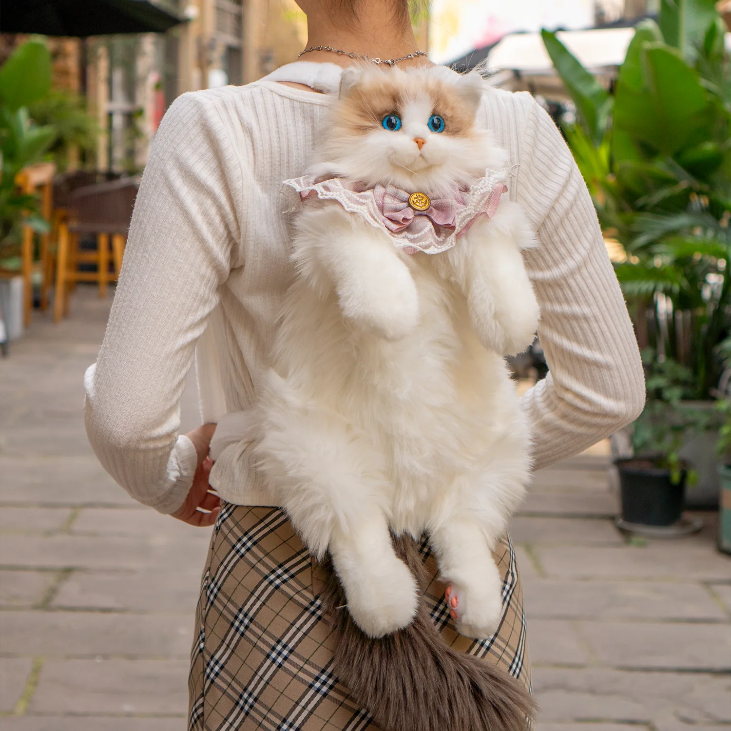 Ragdoll Cat Backpack – Cozy Companion for Travel & School - Image 6