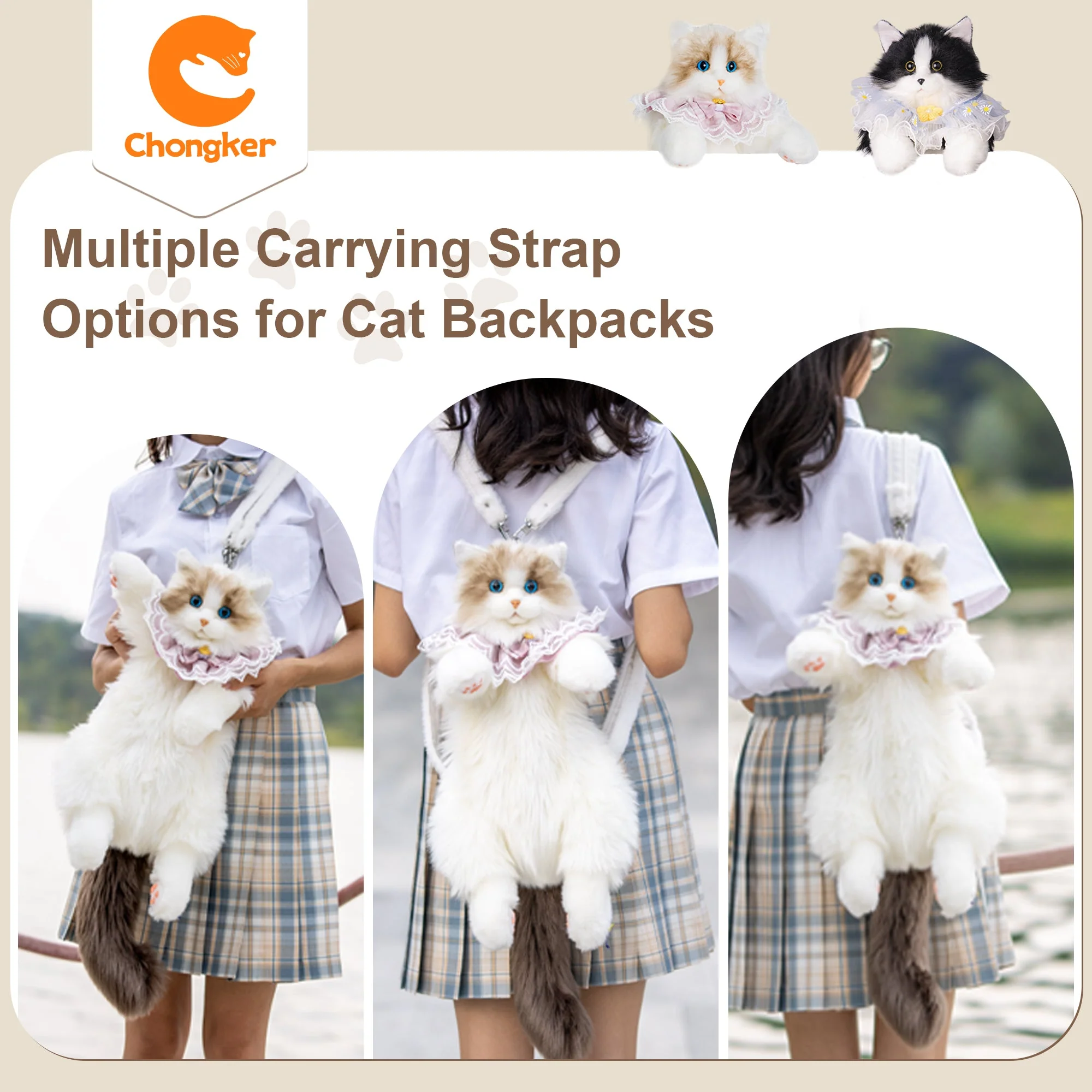 Ragdoll Cat Backpack – Cozy Companion for Travel & School - Image 8