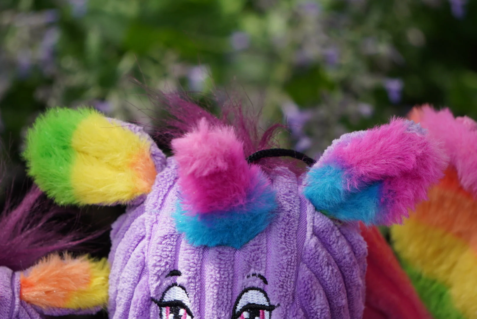 Rainbow Unicorn Knottie® Plush Dog Toy - Image 4
