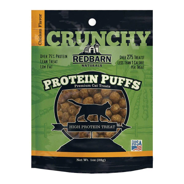 Red Barn Protein Puffs - Cat Treat - Image 2