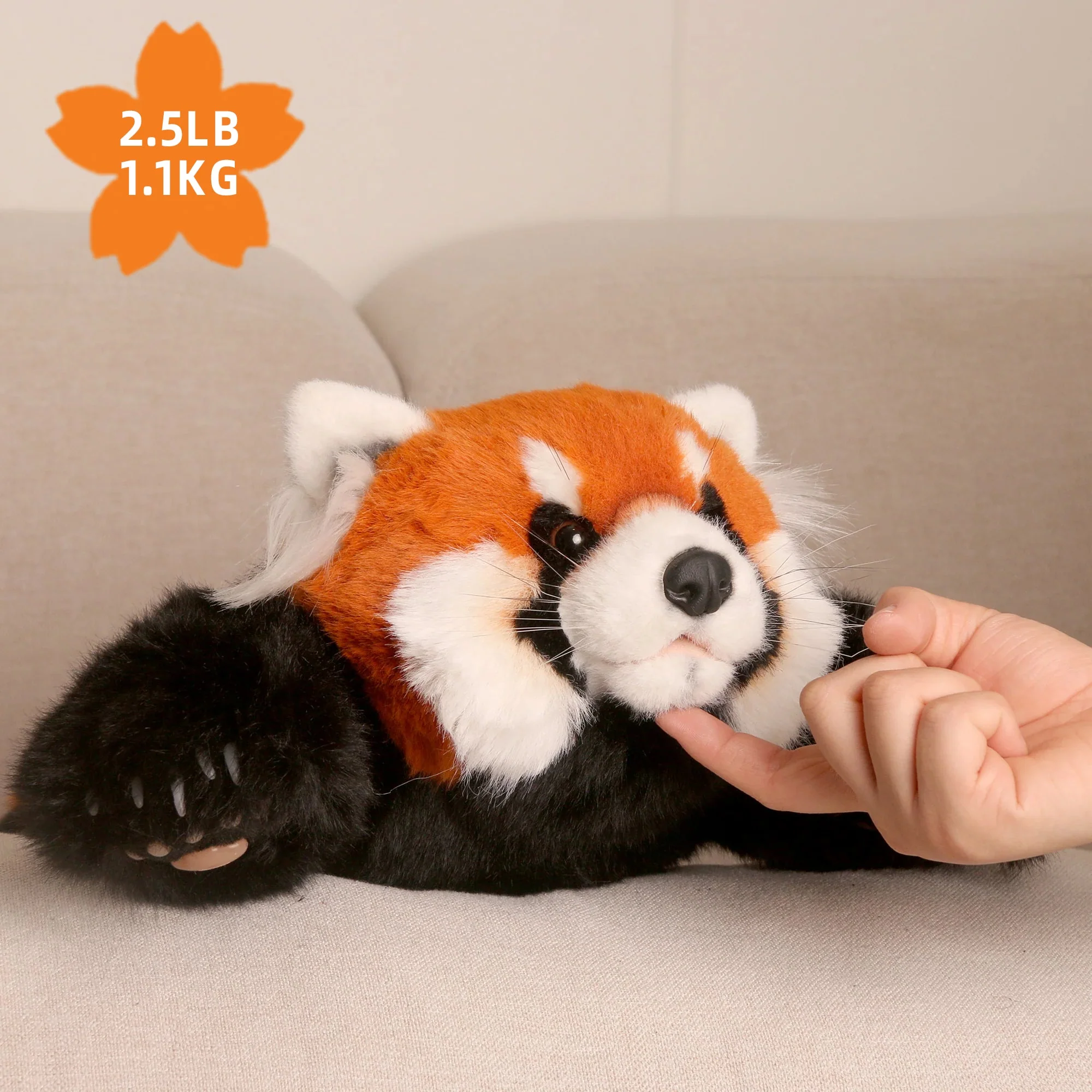 Red Panda Weighted Plush – Snuggle Toy for Stress Relief - Image 4