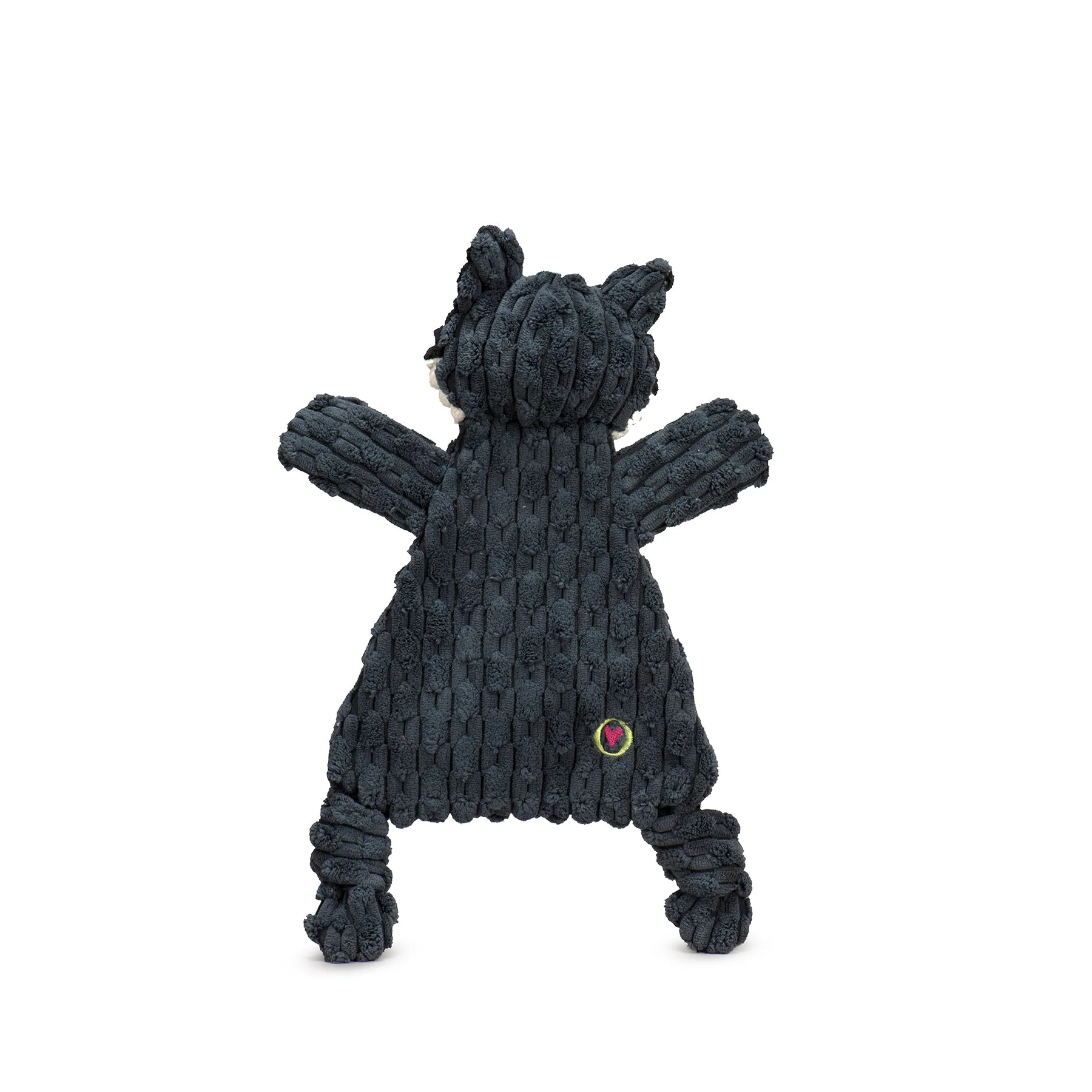 Reggie Raccoon HuggleFlatties™ Durable Plush Dog Toy - Image 4