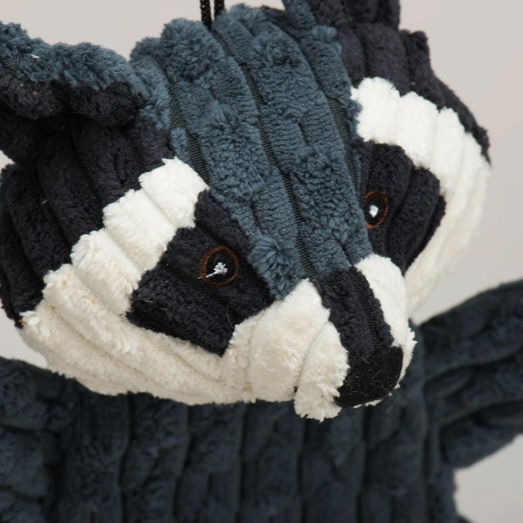 Reggie Raccoon HuggleFlatties™ Durable Plush Dog Toy - Image 5