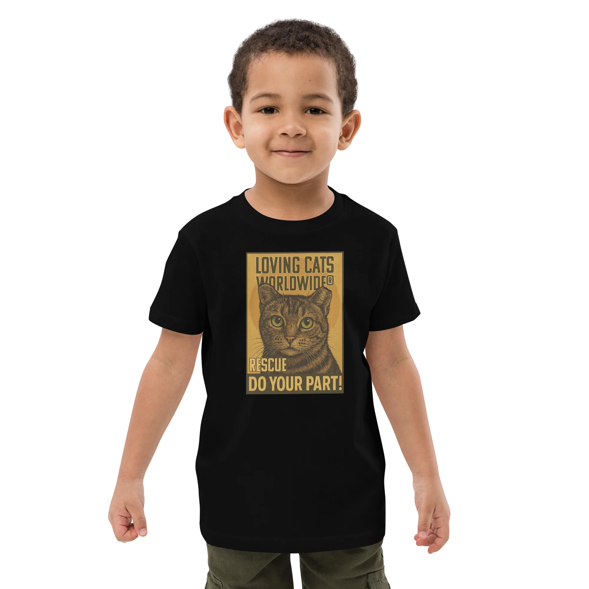 Rescue Organic cotton kids t-shirt