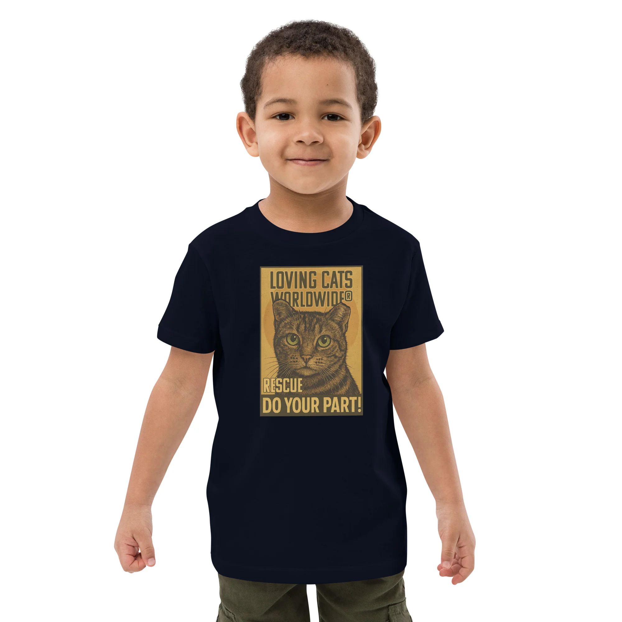 Rescue Organic cotton kids t-shirt - Image 4