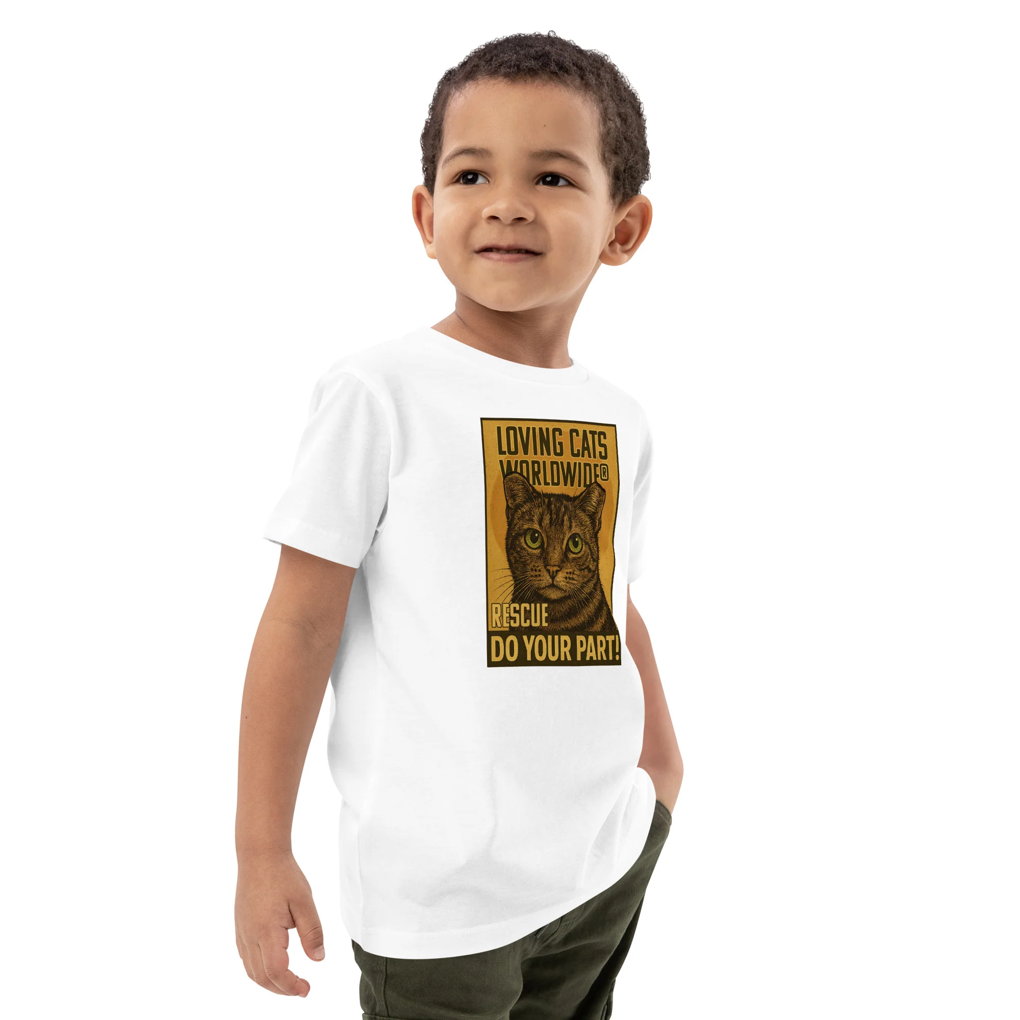 Rescue Organic cotton kids t-shirt - Image 8