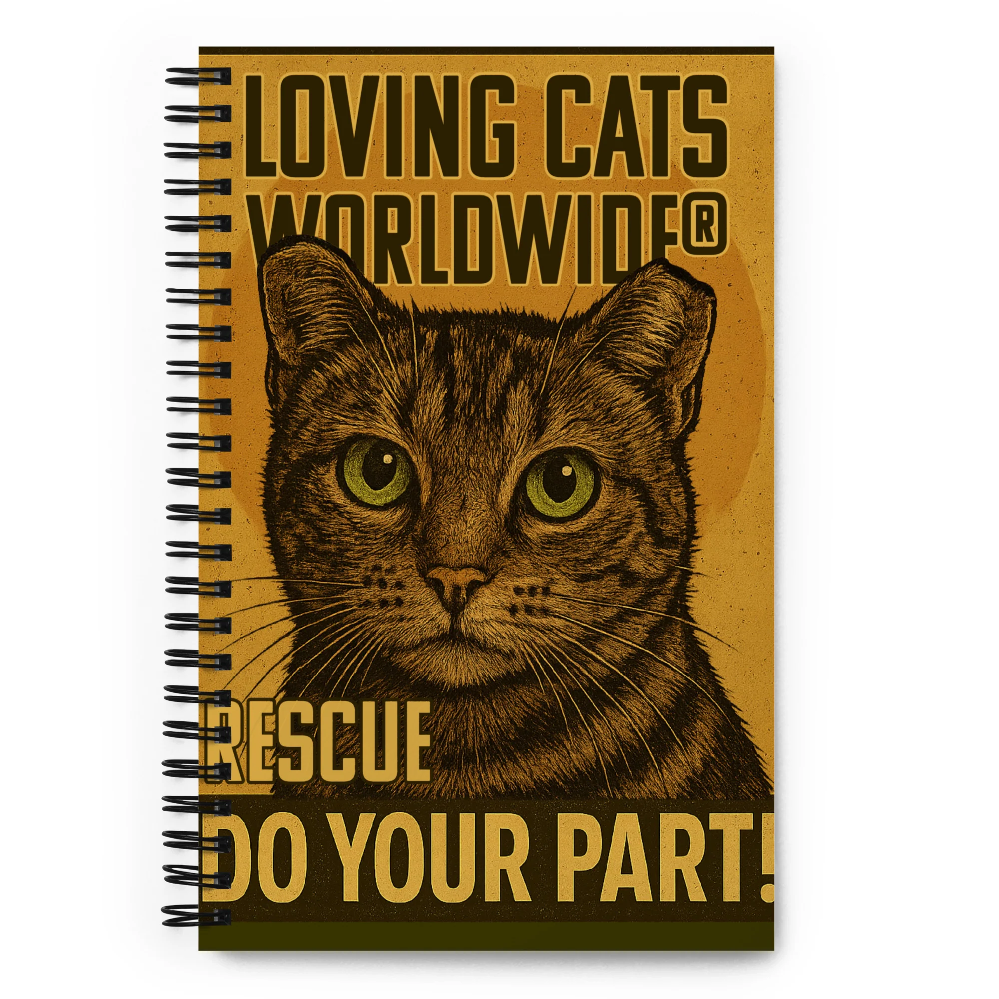 Rescue Spiral notebook