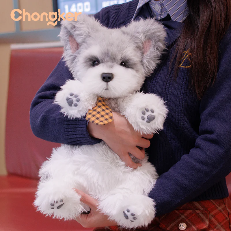Schnauzer Backpack – Plush Dog Bag for Puppy Lovers & Kids - Image 3