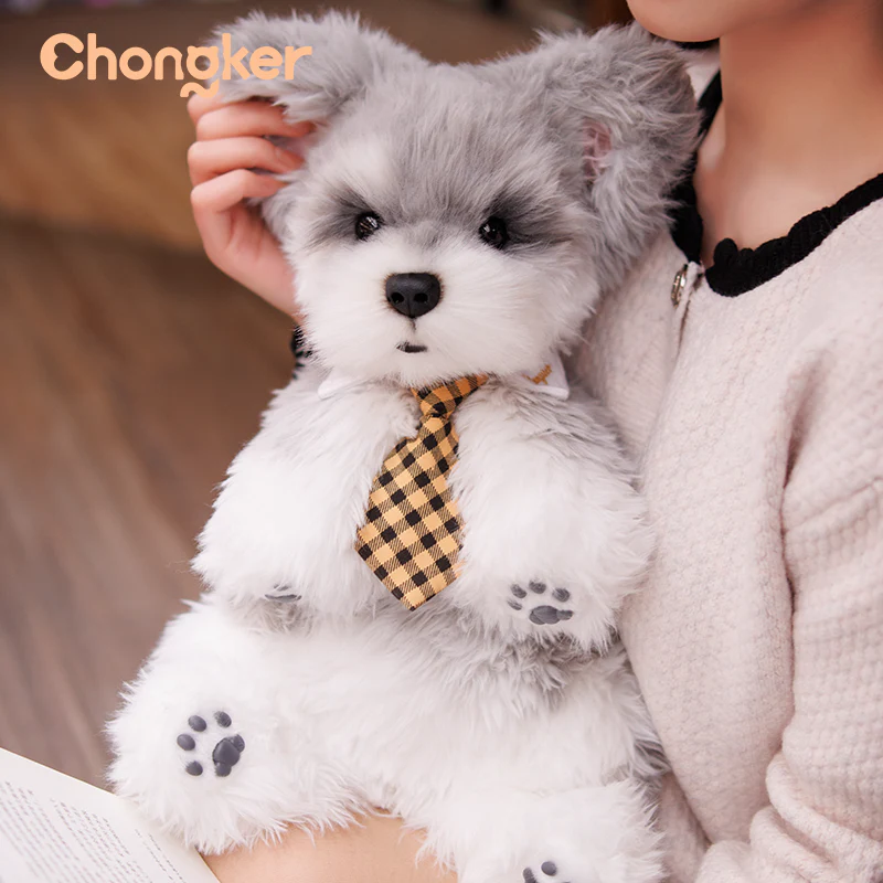 Schnauzer Backpack – Plush Dog Bag for Puppy Lovers & Kids - Image 4