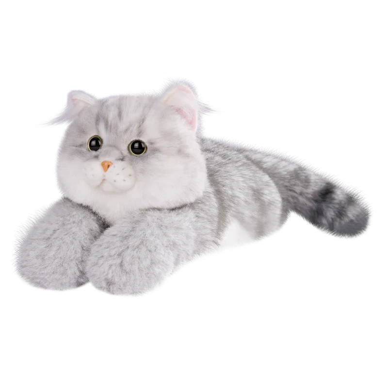 Silver British Shorthair Cat Plush