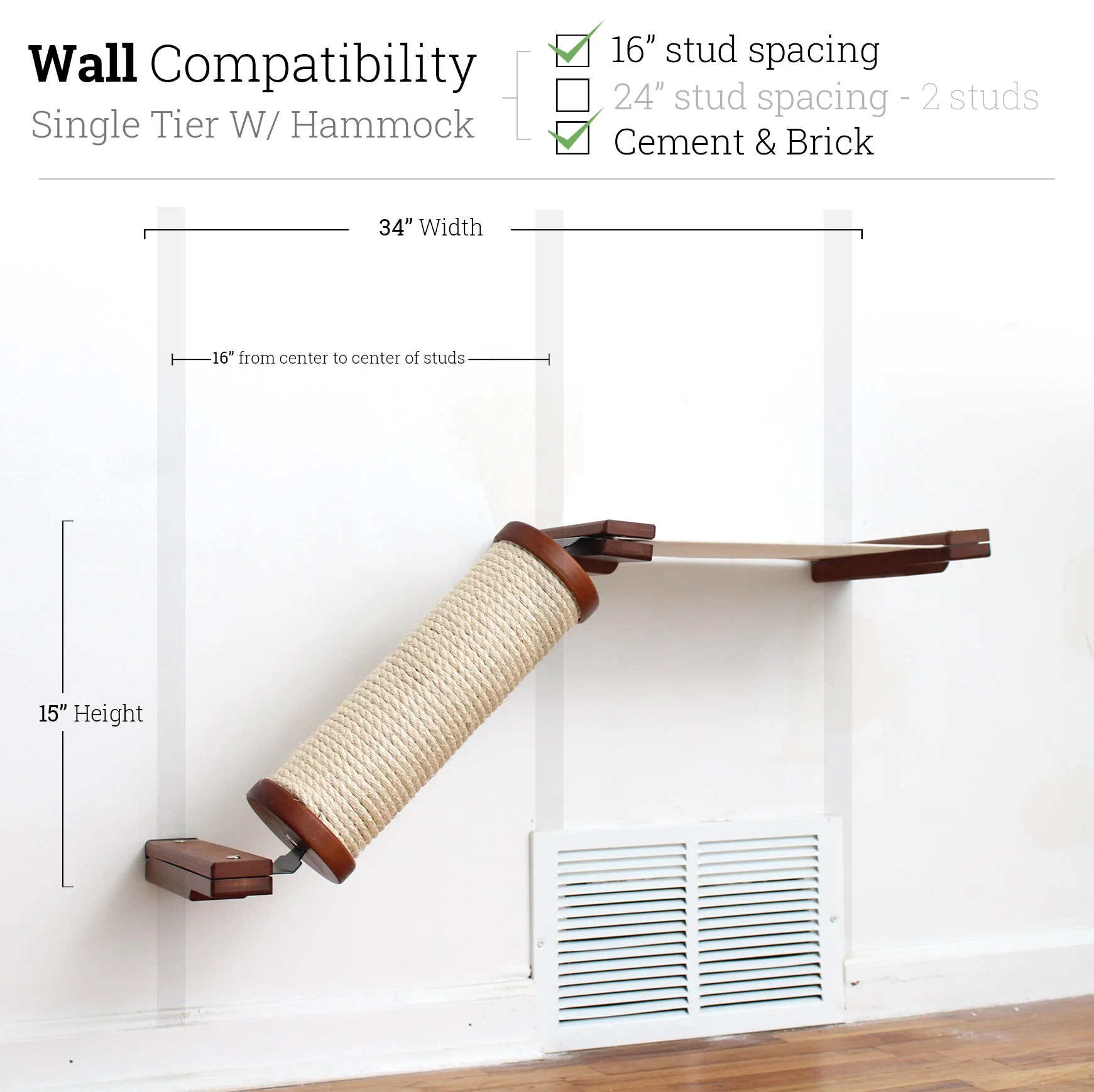 Slanted Cat Scratcher for Wall - Image 7