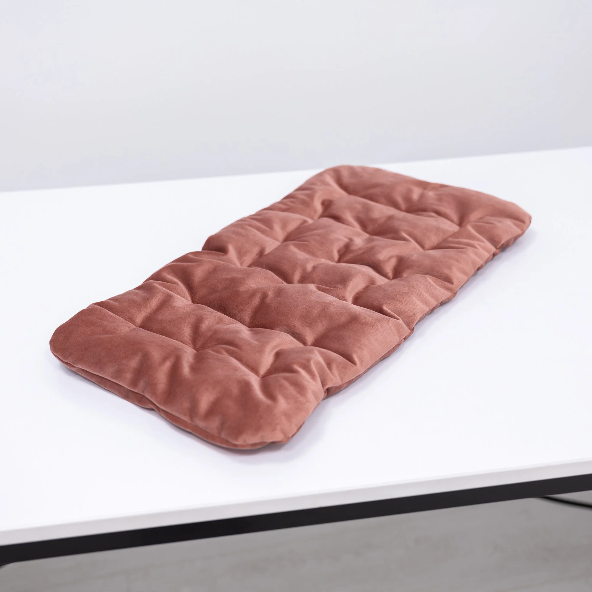 Sleeping Cat Pillow - Pink - Image 2