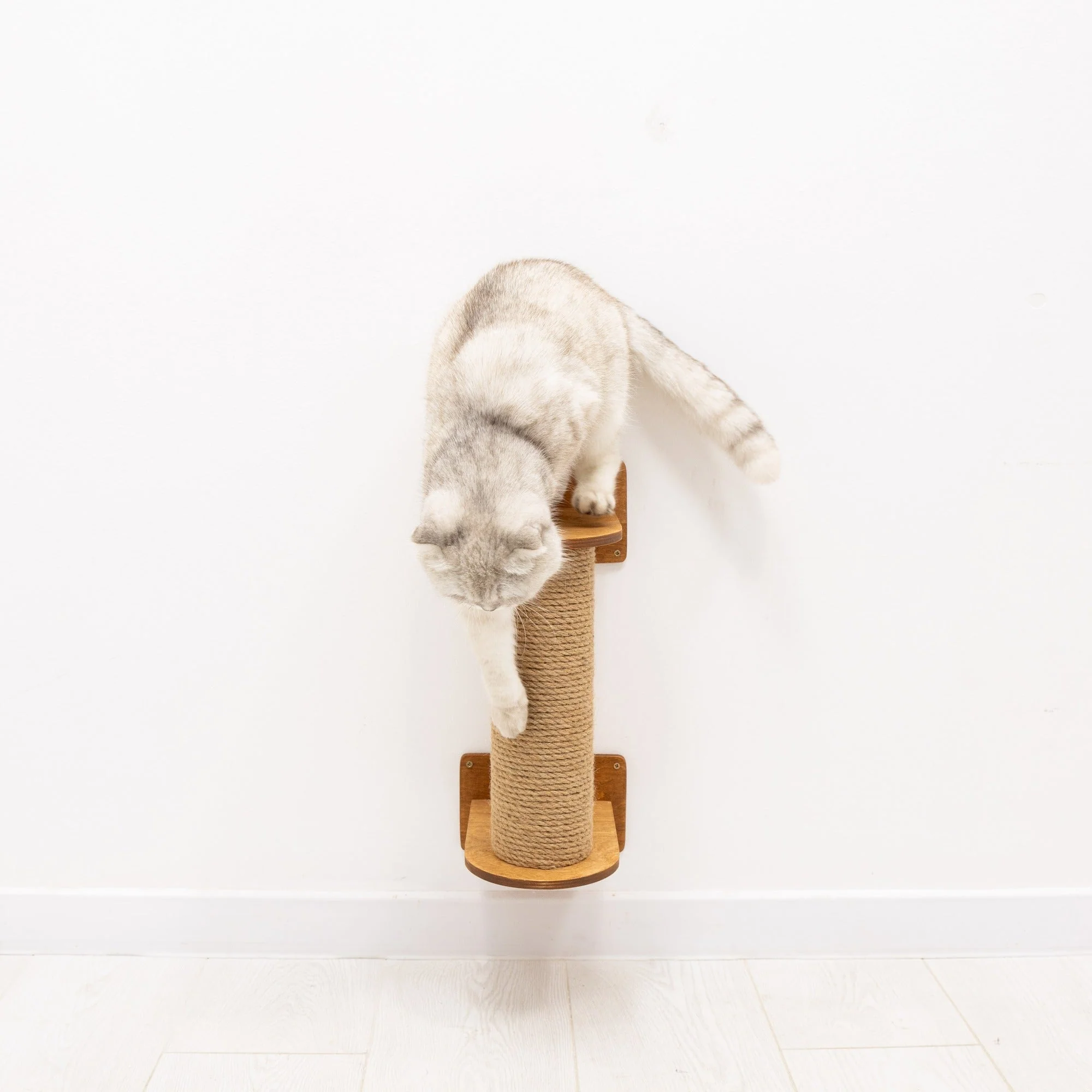 Small Cat Tree – Oak - Image 3