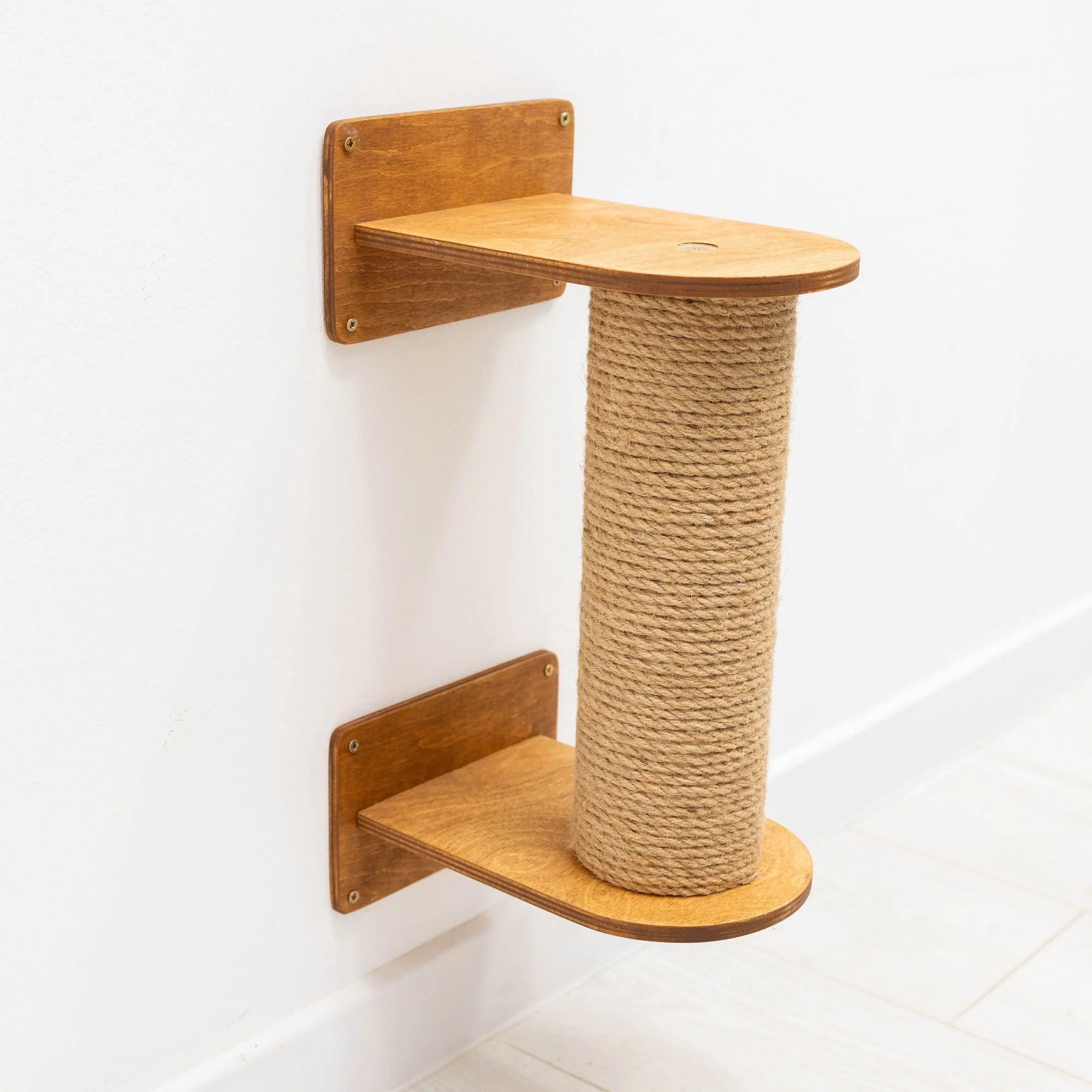 Small Cat Tree – Oak - Image 4