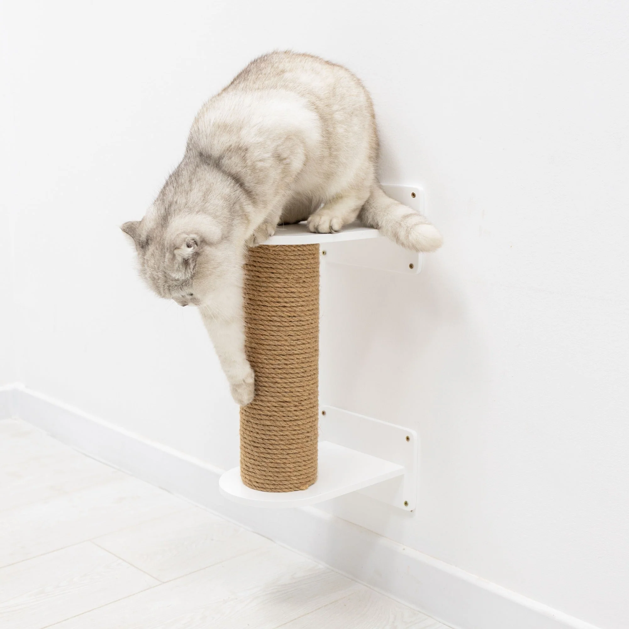 Small Cat Tree – White - Image 3