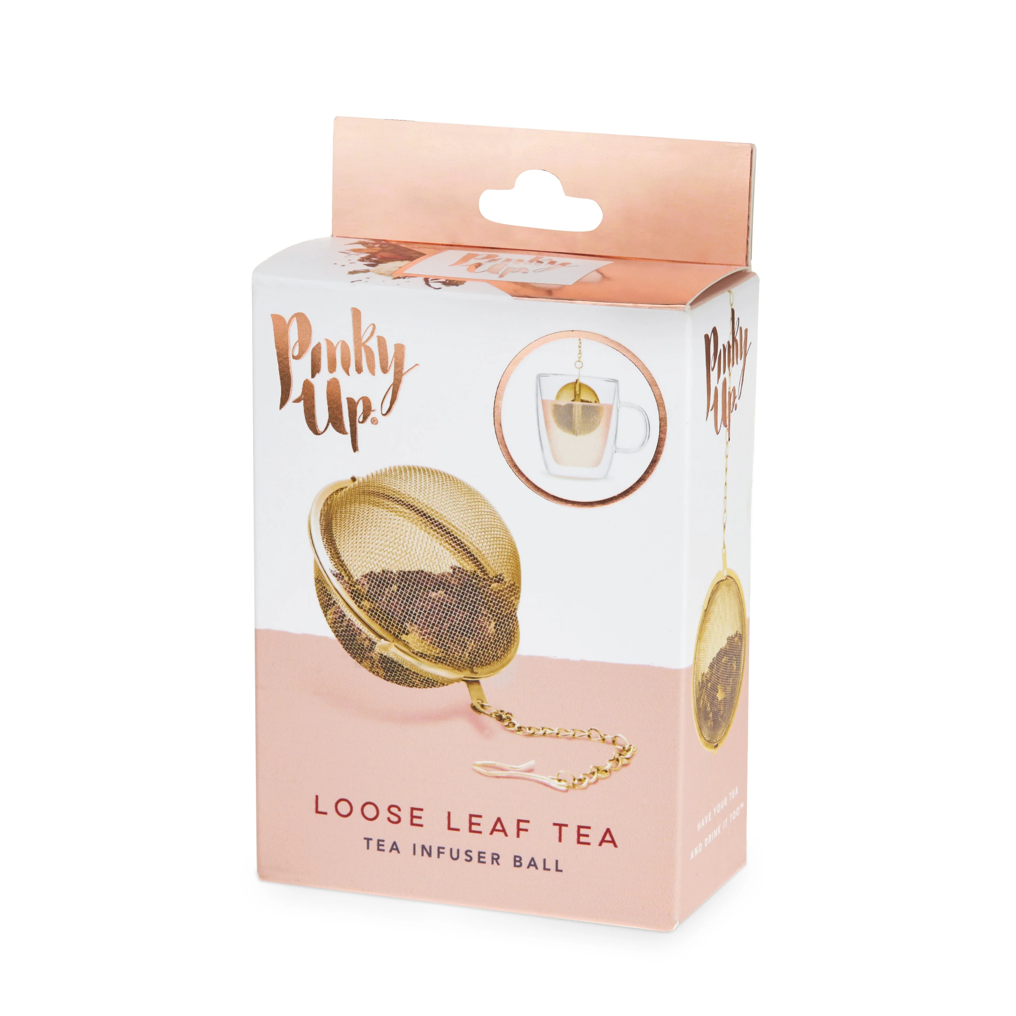 Small Tea Infuser Ball in Gold - Image 6