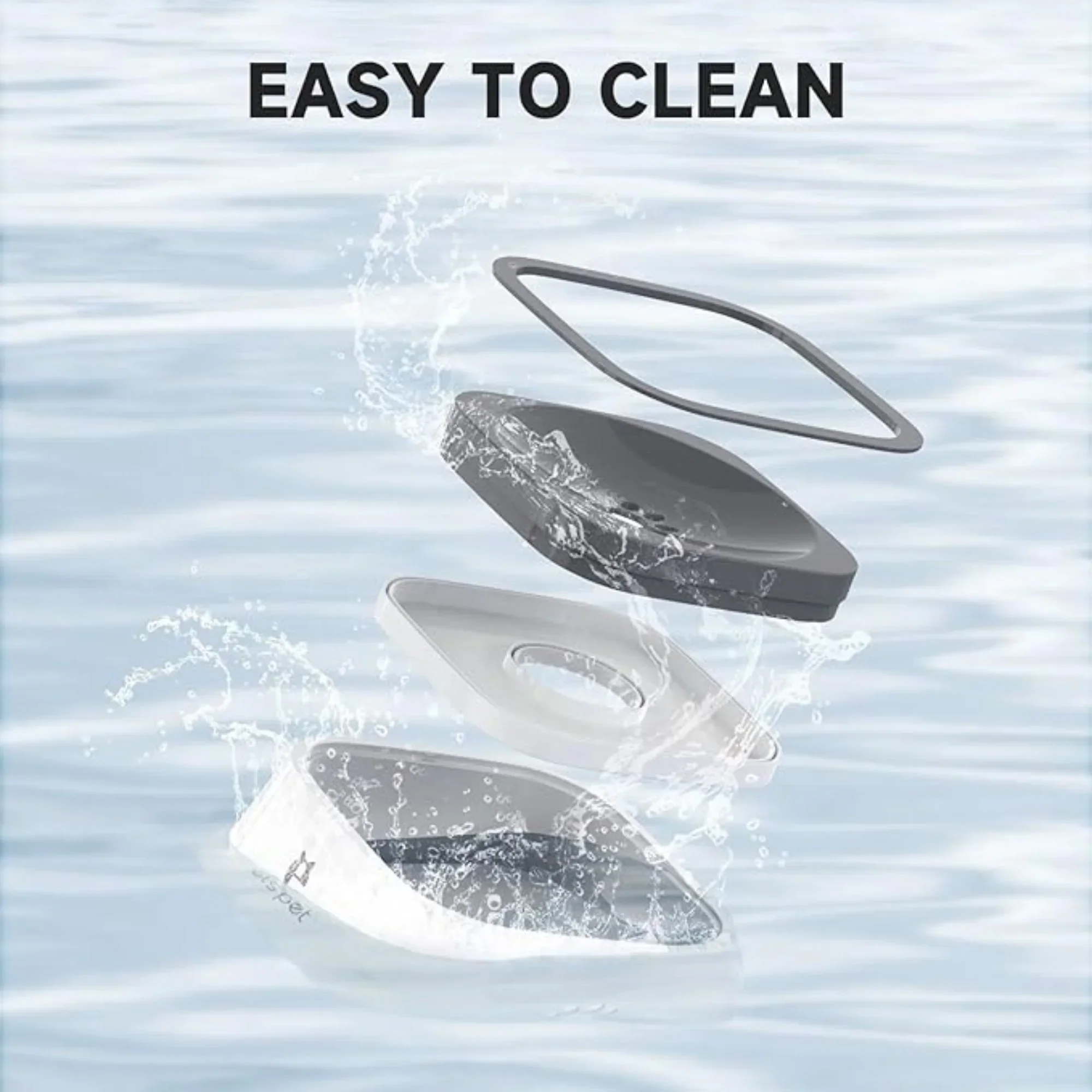 Splash-Free Floating Water Bowl for Dogs & Cats (1L) - Image 3
