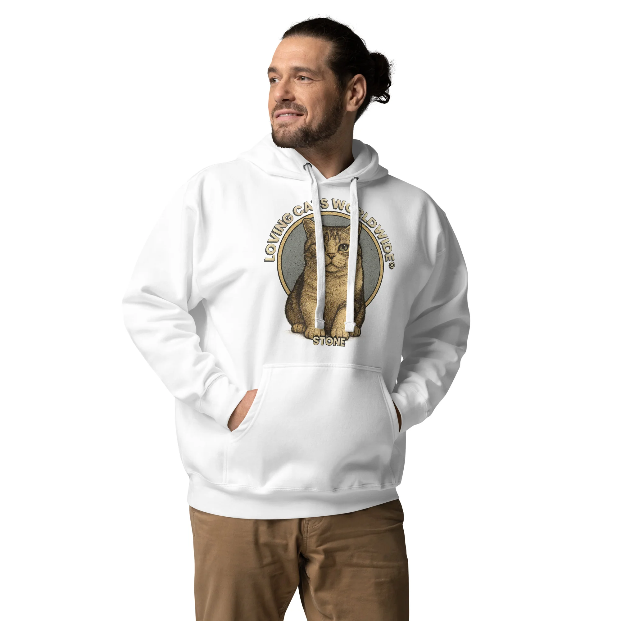 Stone the Shorthair Snuggle - Unisex Hoodie