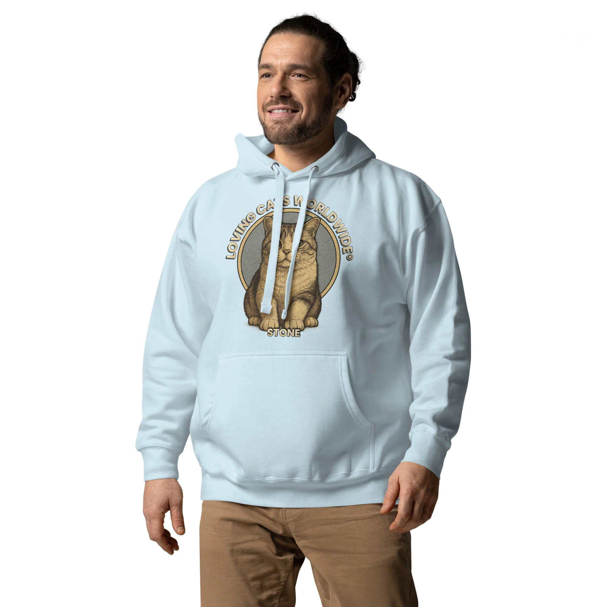 Stone the Shorthair Snuggle - Unisex Hoodie - Image 14
