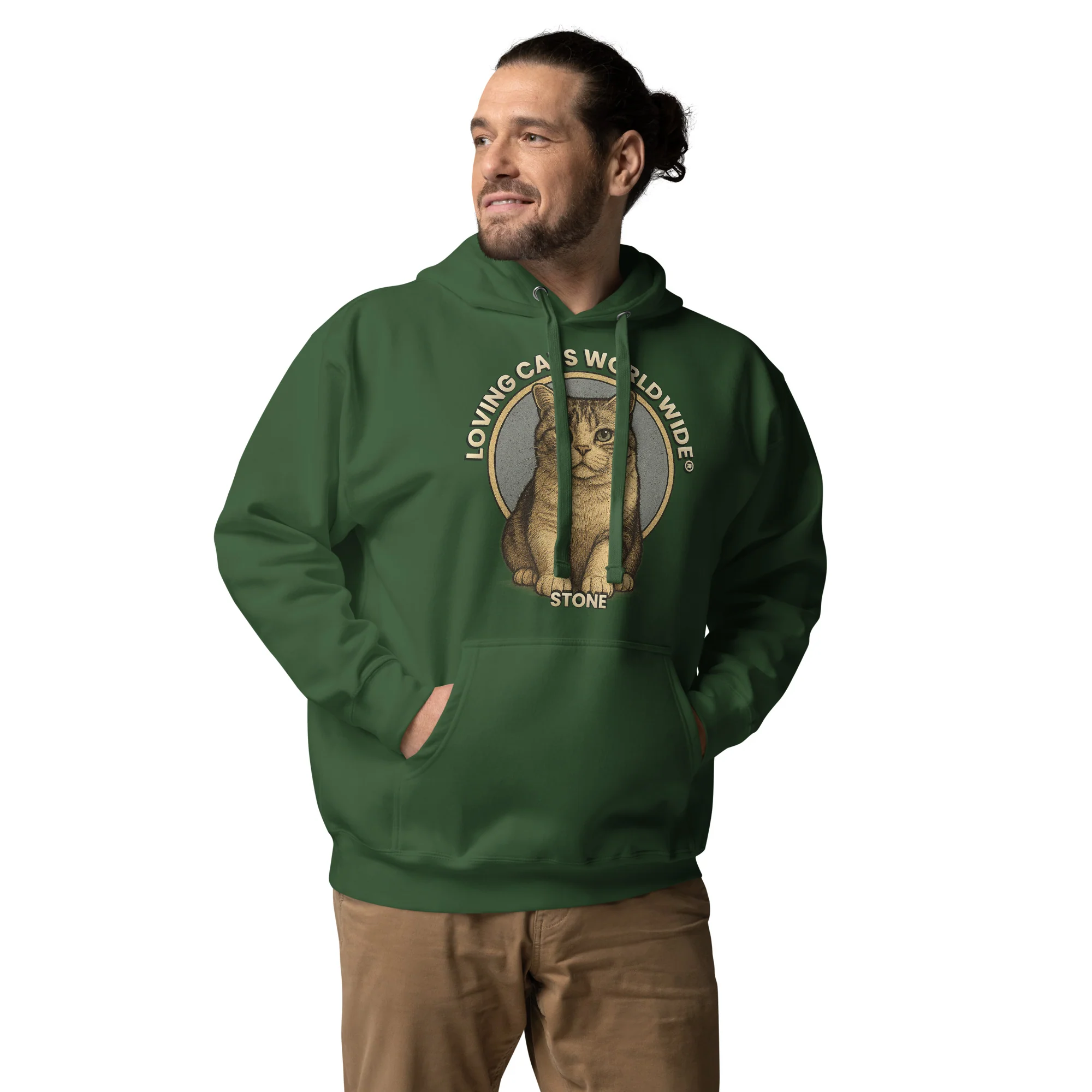 Stone the Shorthair Snuggle - Unisex Hoodie - Image 16