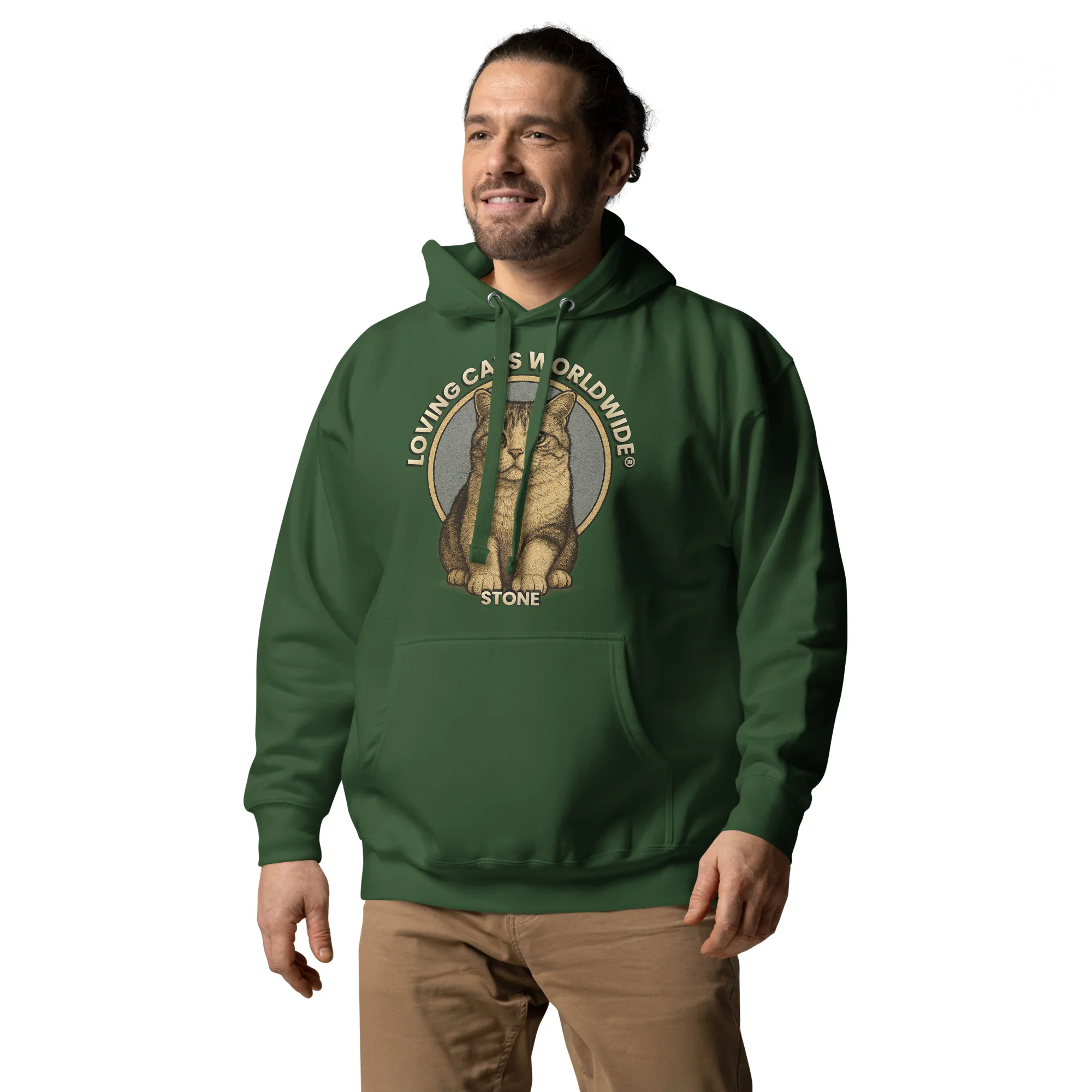 Stone the Shorthair Snuggle - Unisex Hoodie - Image 17