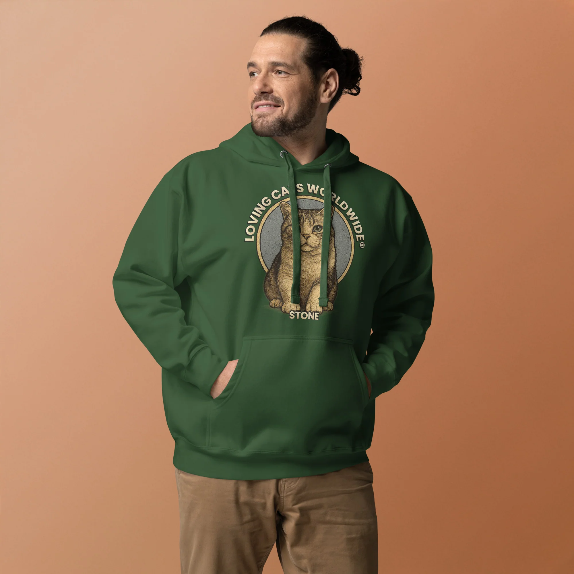Stone the Shorthair Snuggle - Unisex Hoodie - Image 18