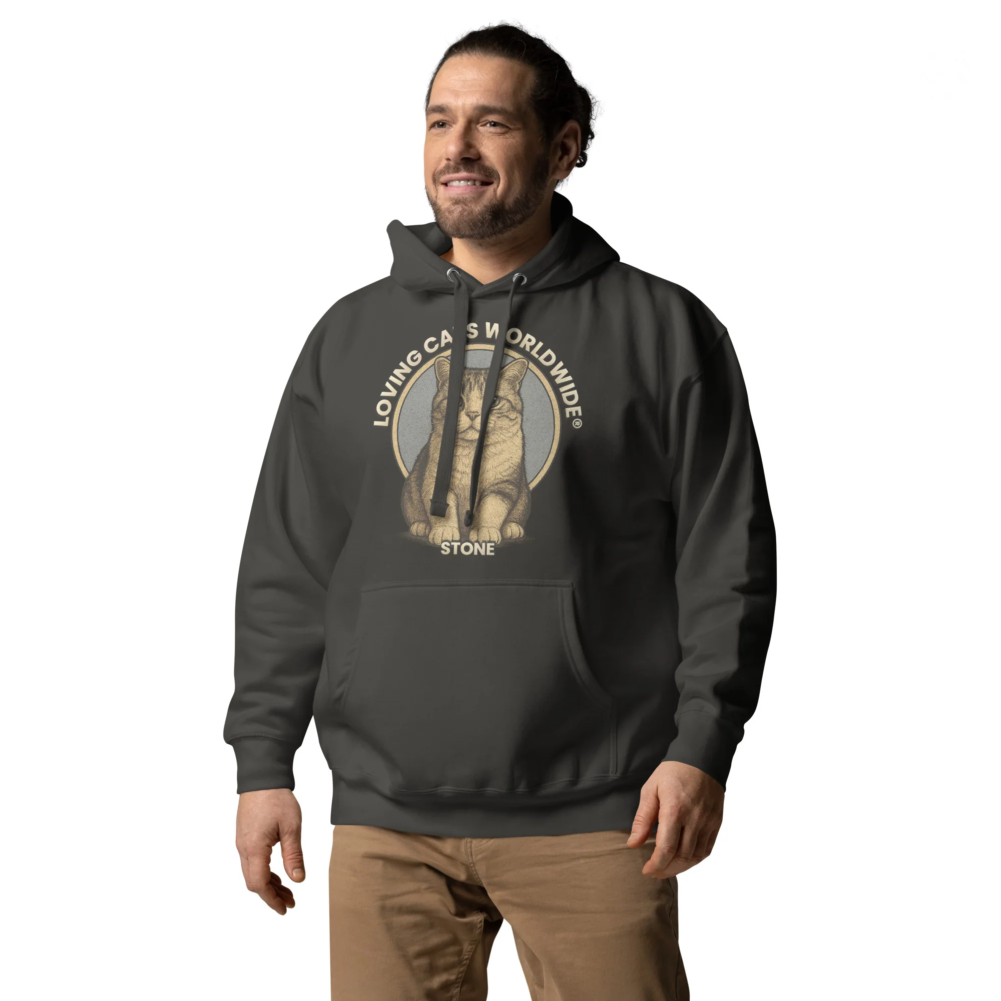 Stone the Shorthair Snuggle - Unisex Hoodie - Image 20