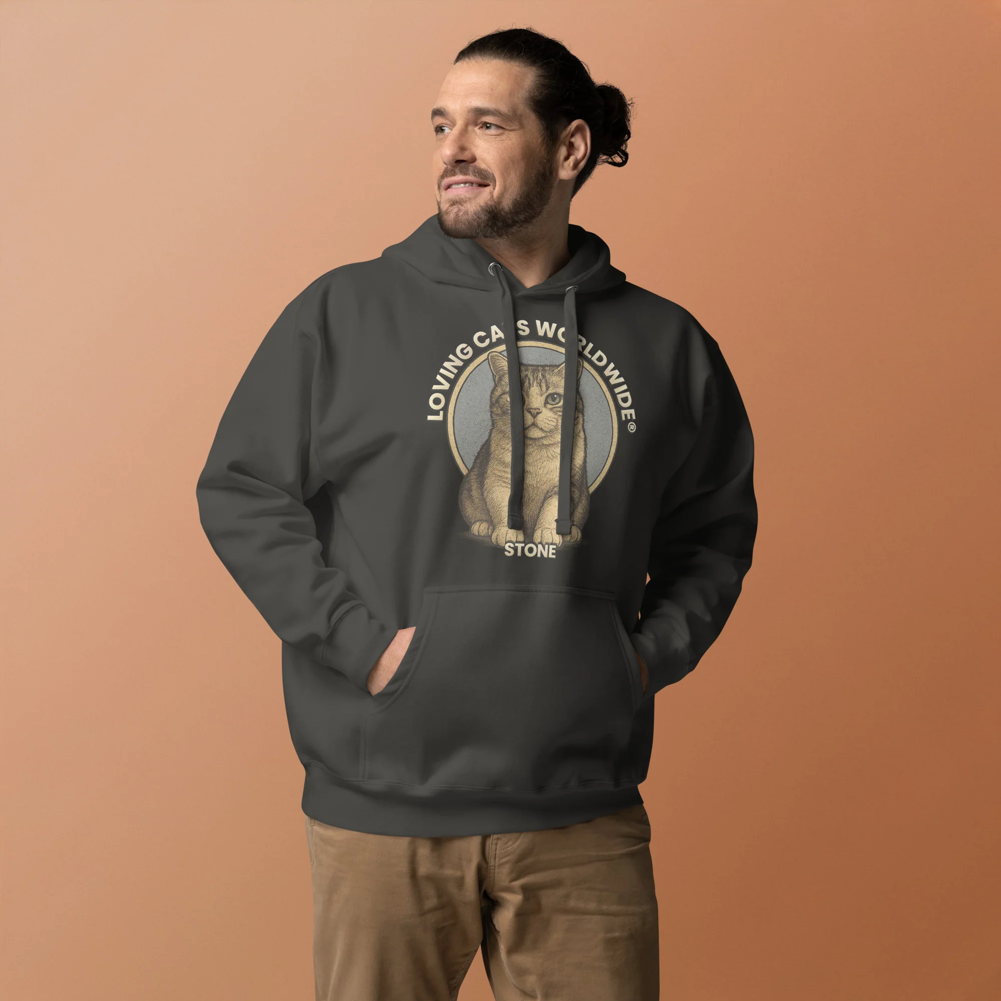 Stone the Shorthair Snuggle - Unisex Hoodie - Image 21