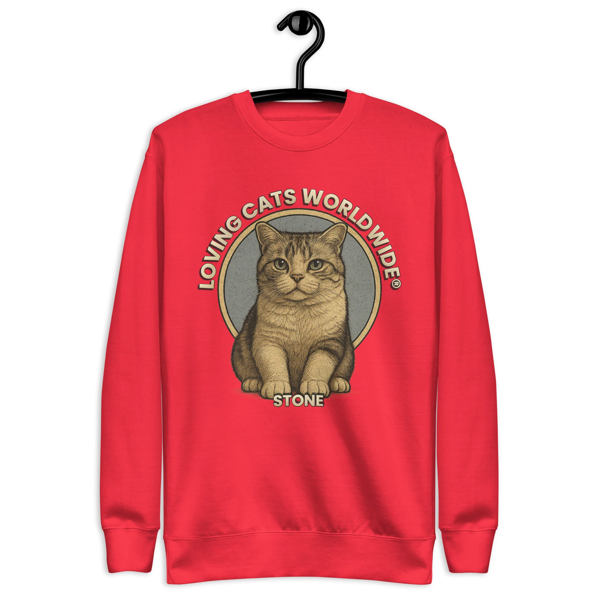 Stone LCWW® Unisex Premium Sweatshirt - Image 13