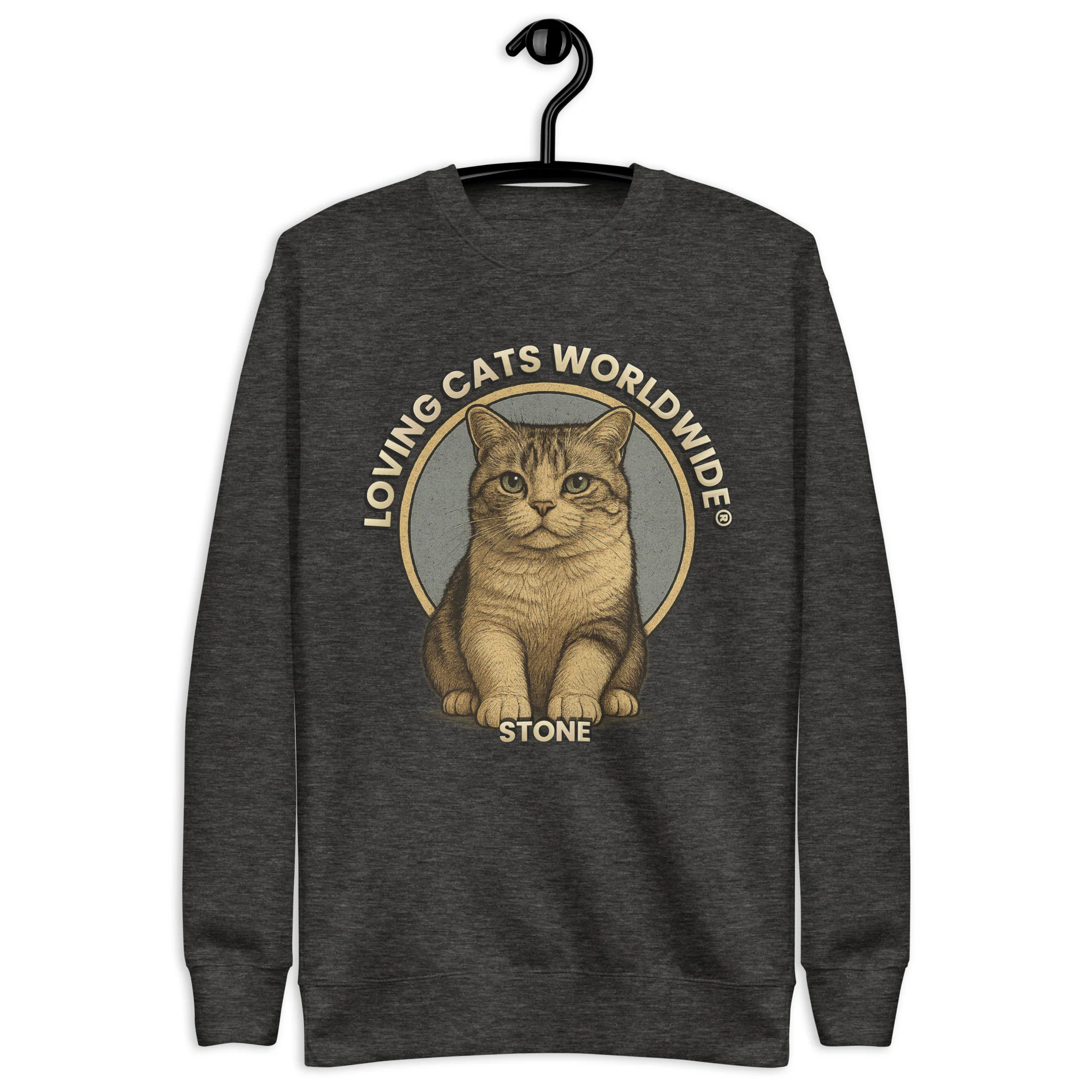 Stone LCWW® Unisex Premium Sweatshirt - Image 5