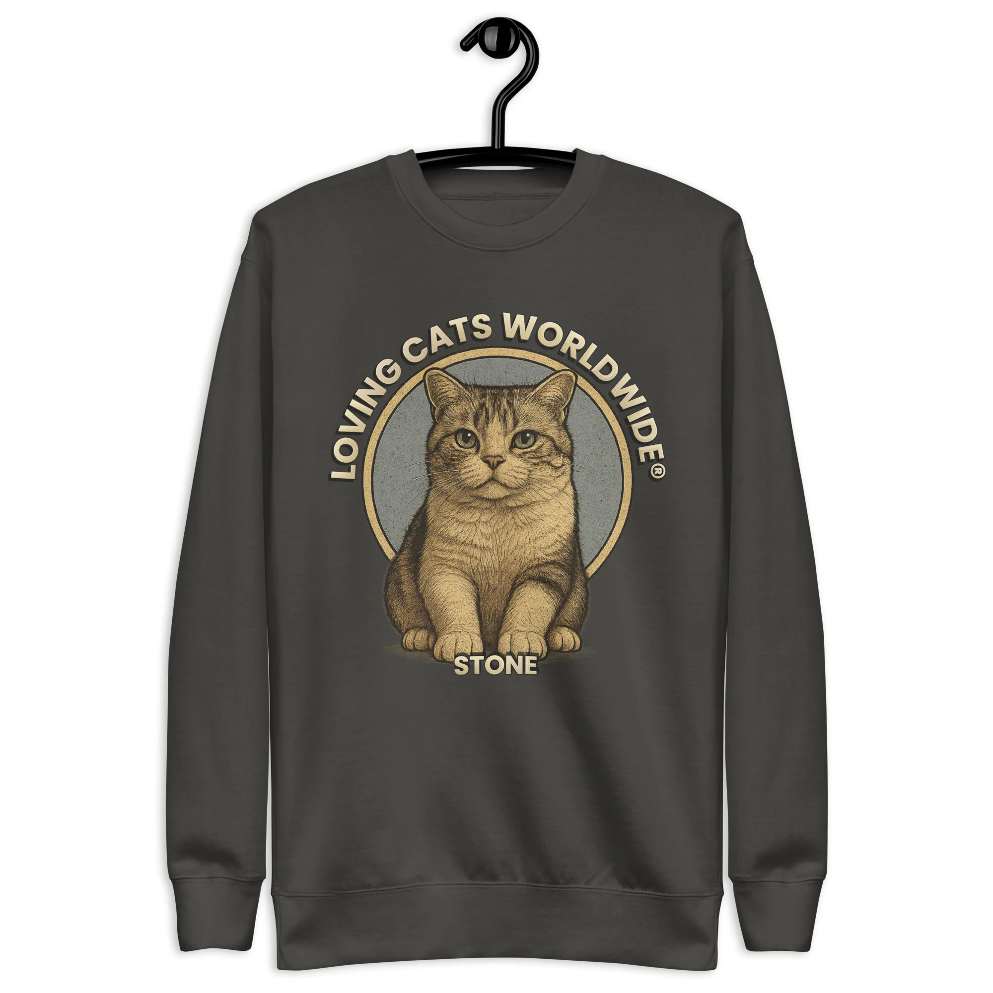Stone LCWW® Unisex Premium Sweatshirt - Image 9
