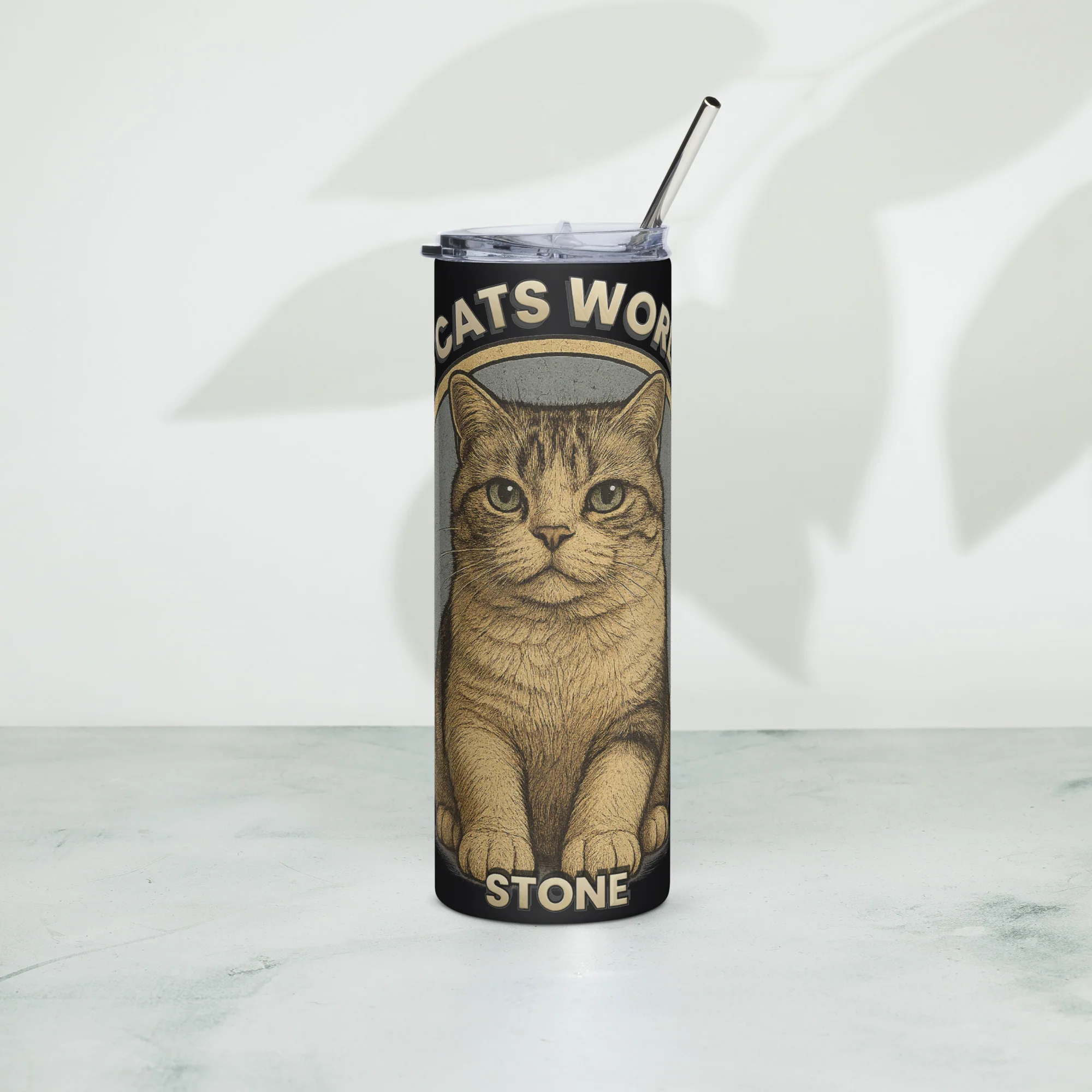 Stone Stainless steel tumbler