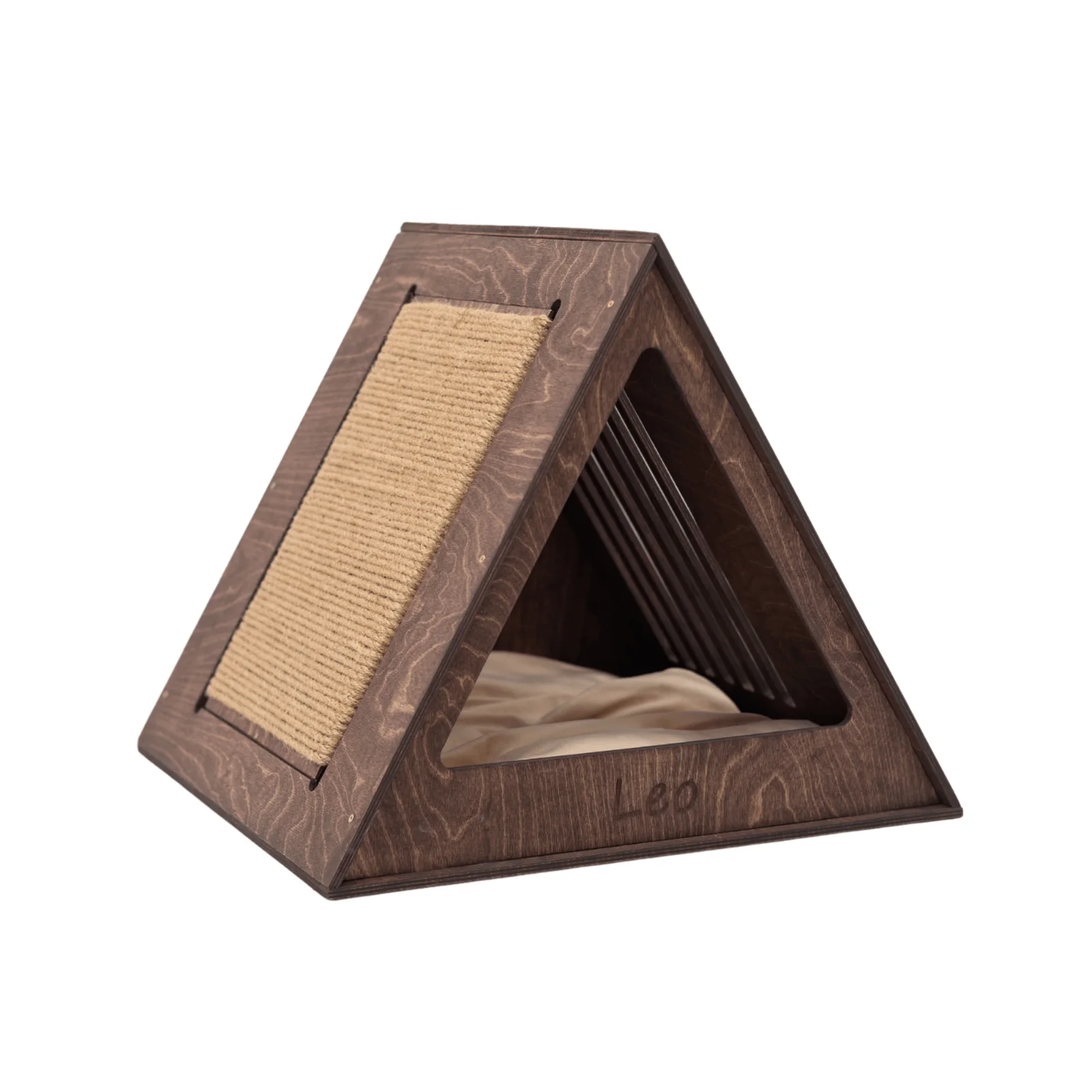 Stylish Wooden Cat Houses - Black - Image 5