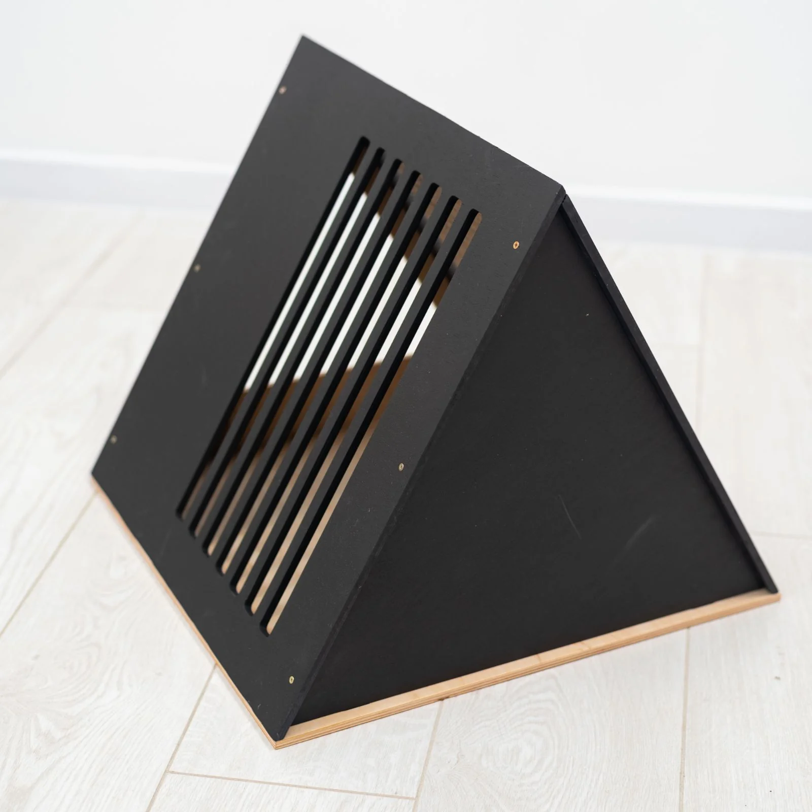 Stylish Wooden Cat Houses - Black - Image 6